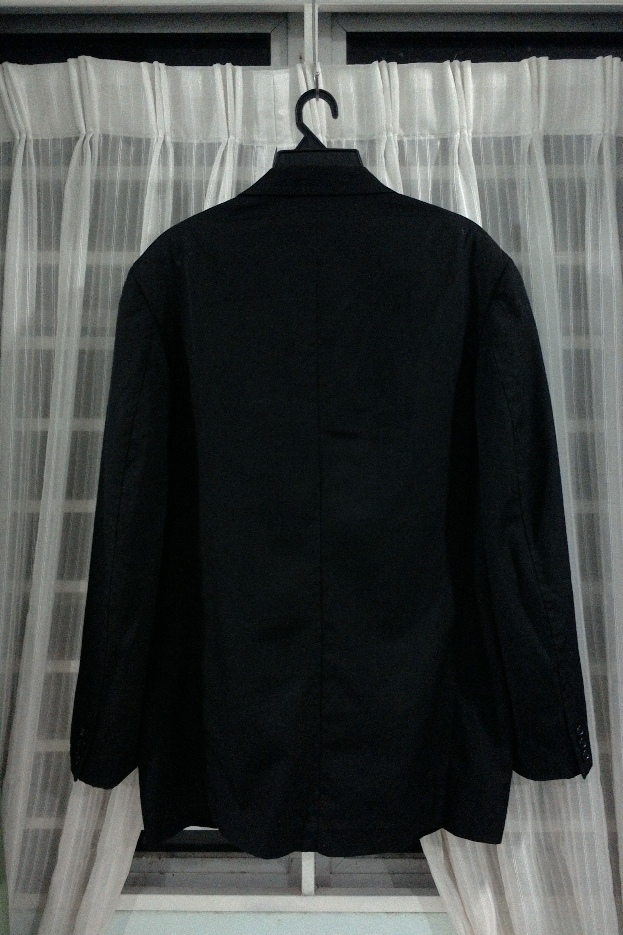 Designer × Y's × Yohji Yamamoto Vintage Black YS Blazer Jacket Size US L / EU 52-54 / 3 - 9 Thumbnail