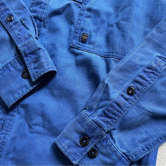 G-Star NWOT G star raw Blue button down denim long sleeve Size US S / EU 44-46 / 1 - 2 Thumbnail