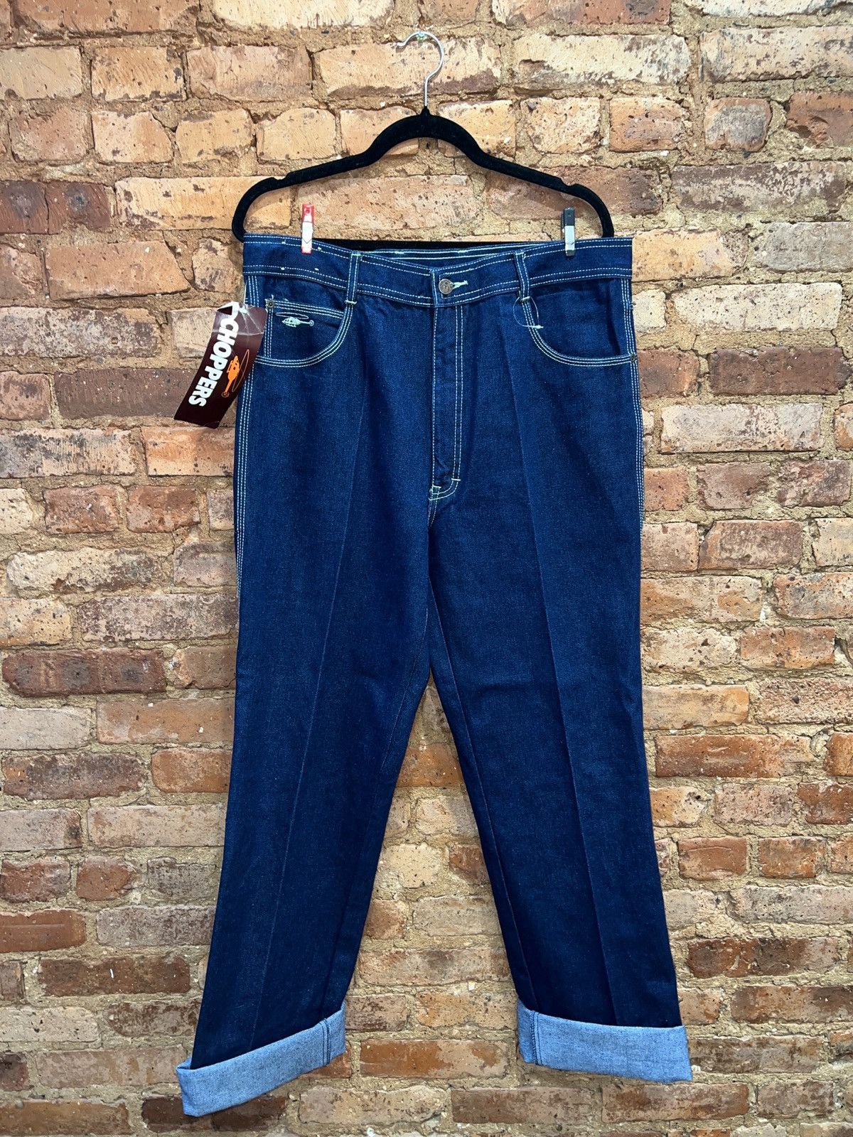 image of Vintage Choppers 70’S-80’S Denim Jeans, Men's (Size 34)