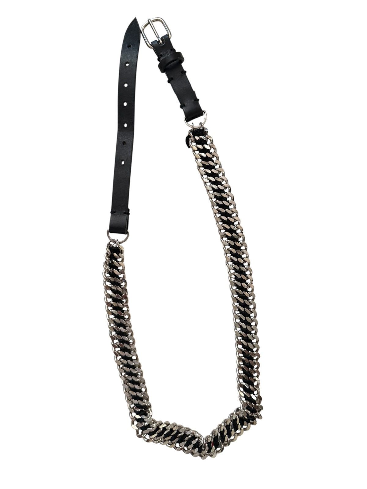 Balmain 2010 “Heavy Metal” Belt Size 34 - 2 Thumbnail