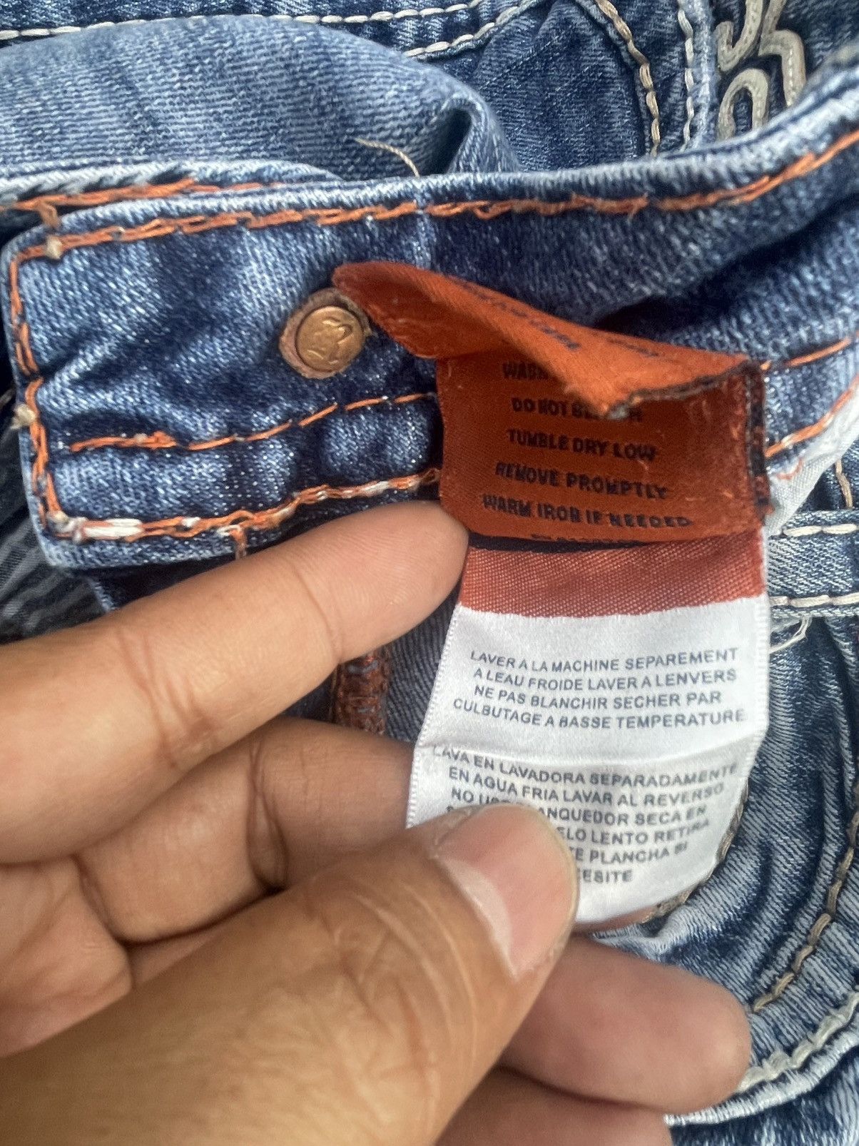 Rock Revival Rock Revival Penny Bootcut Distresed Jeans Size 30" / US 8 / IT 44 - 21 Thumbnail