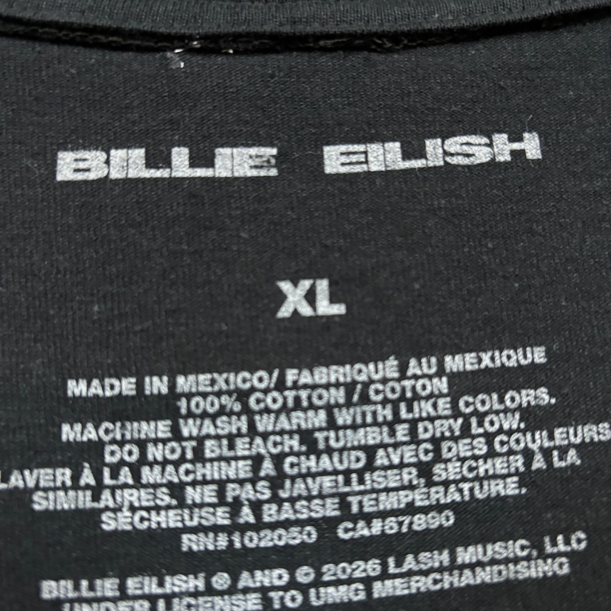 Billie Eilish Billie Eilish Hit Me Hard & Soft The Tour Live in 3D Tee XL Size US XL / EU 56 / 4 - 4 Thumbnail