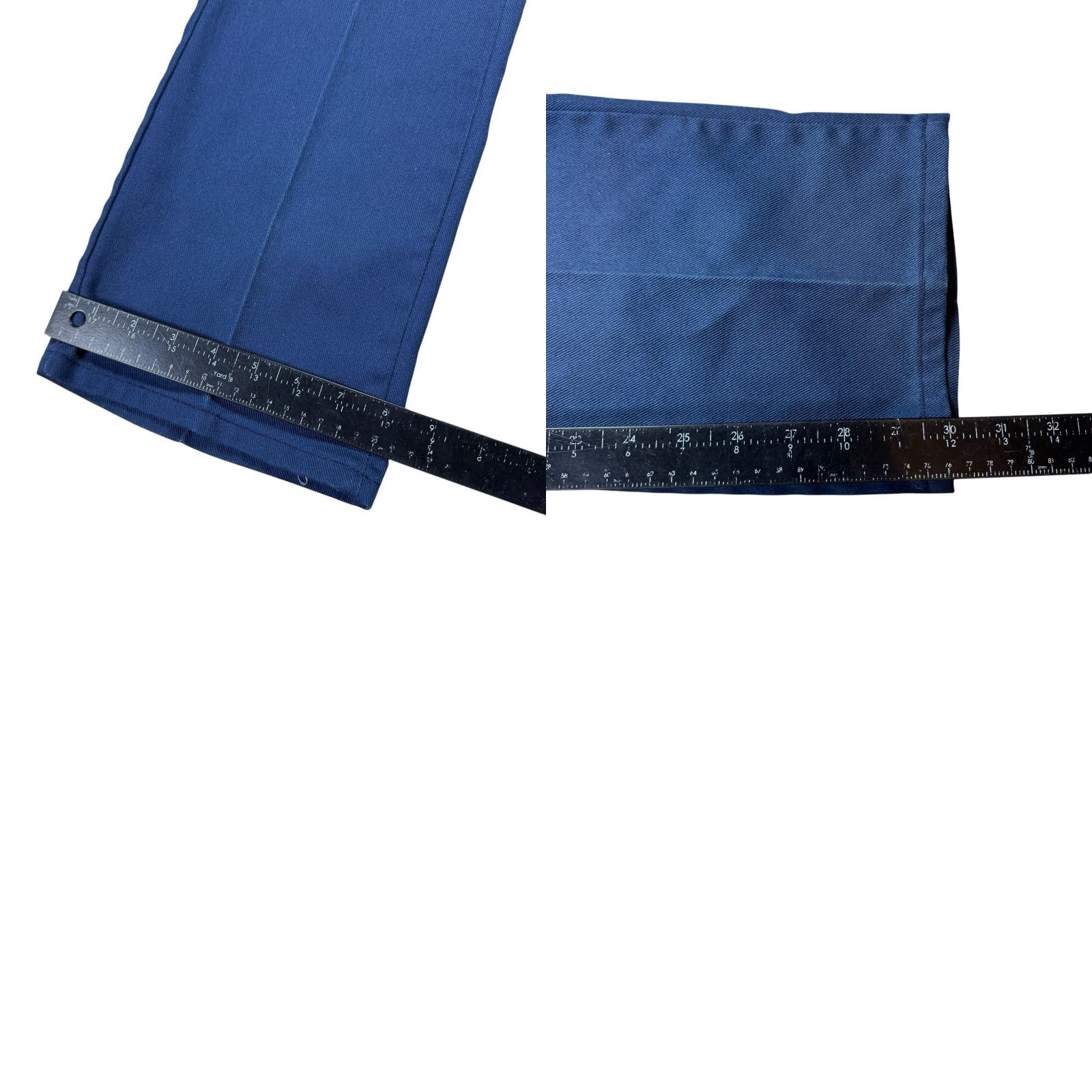 Dickies Dickies Pants Men 31x31 USA Made Distress Talon Zip Work 80s 70s Utility Casual Pants Blue Size US 31 - 9 Thumbnail