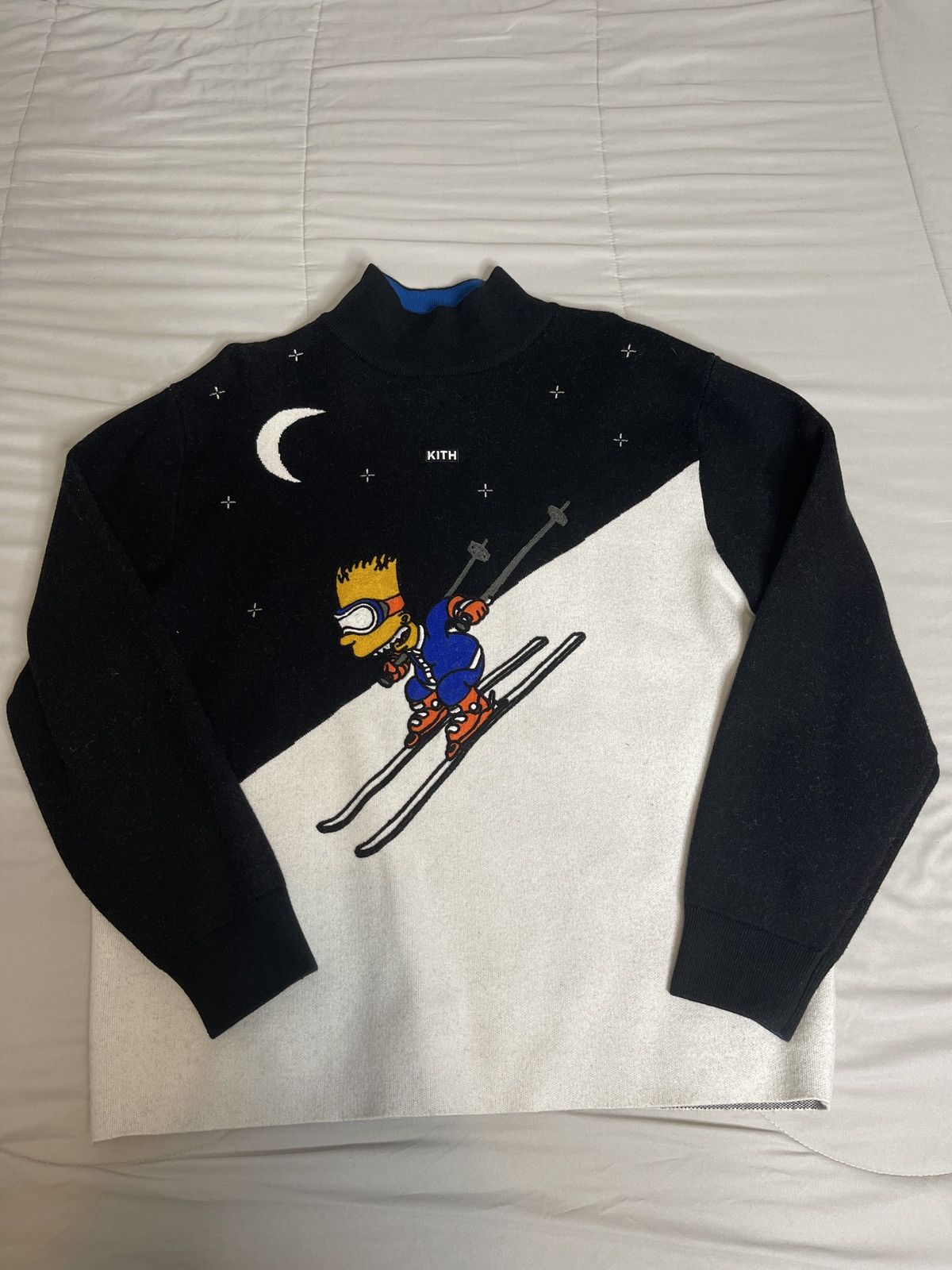 Kith Kith x The Simpsons Bart Turtleneck Ski Sweater Size Large | Grailed