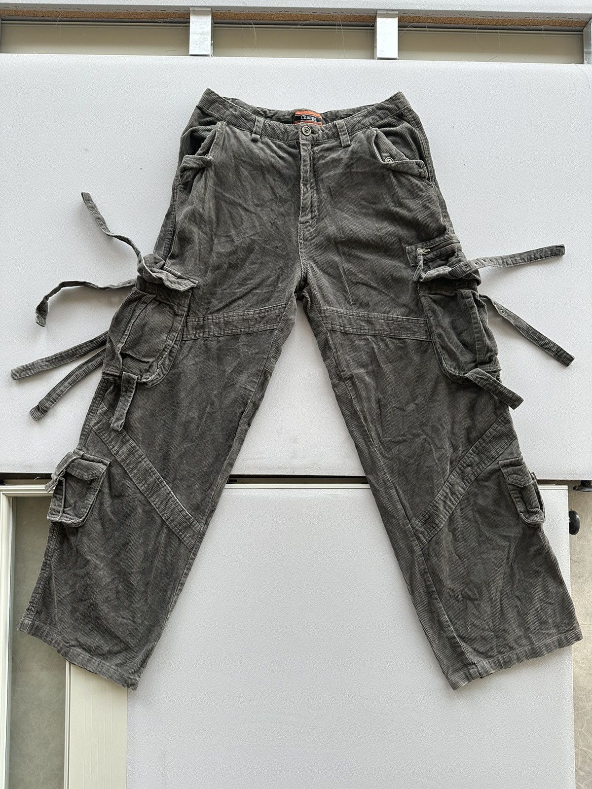 Other VTG Rare Changes Bondage Corduroy Cargo Pants Size US 32 / EU 48 - 2 Thumbnail