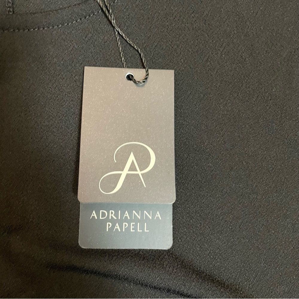Adrianna Papell NWT New $69 Adrianna Papell Bell Sheer Sleeve Black Top Siz Size 3XL / US 20-22 - 5 Thumbnail