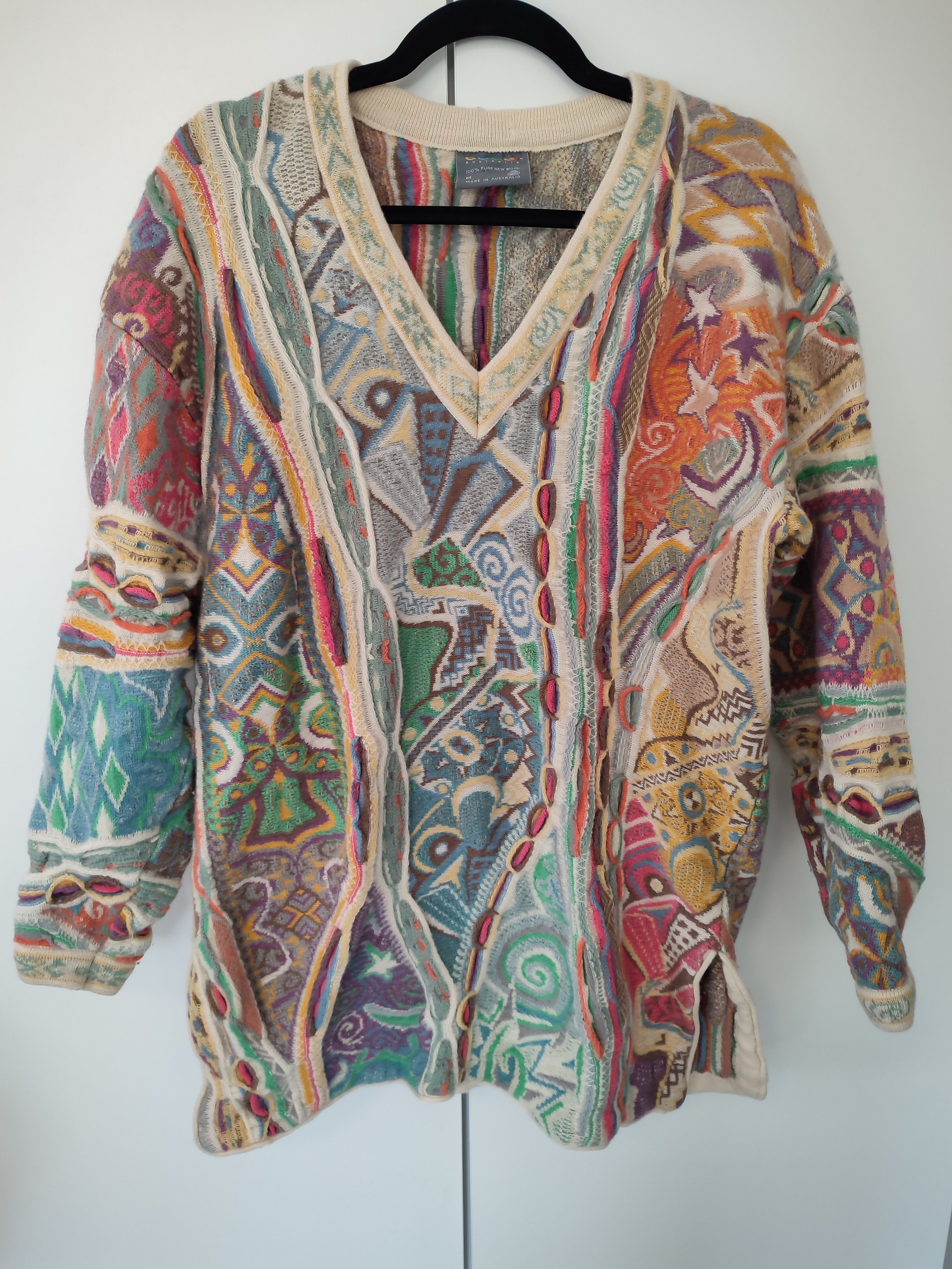 Coogi Vintage COOGI Australia Knit Cardigan Sweater Size M / US 6-8 / IT 42-44 - 6 Thumbnail