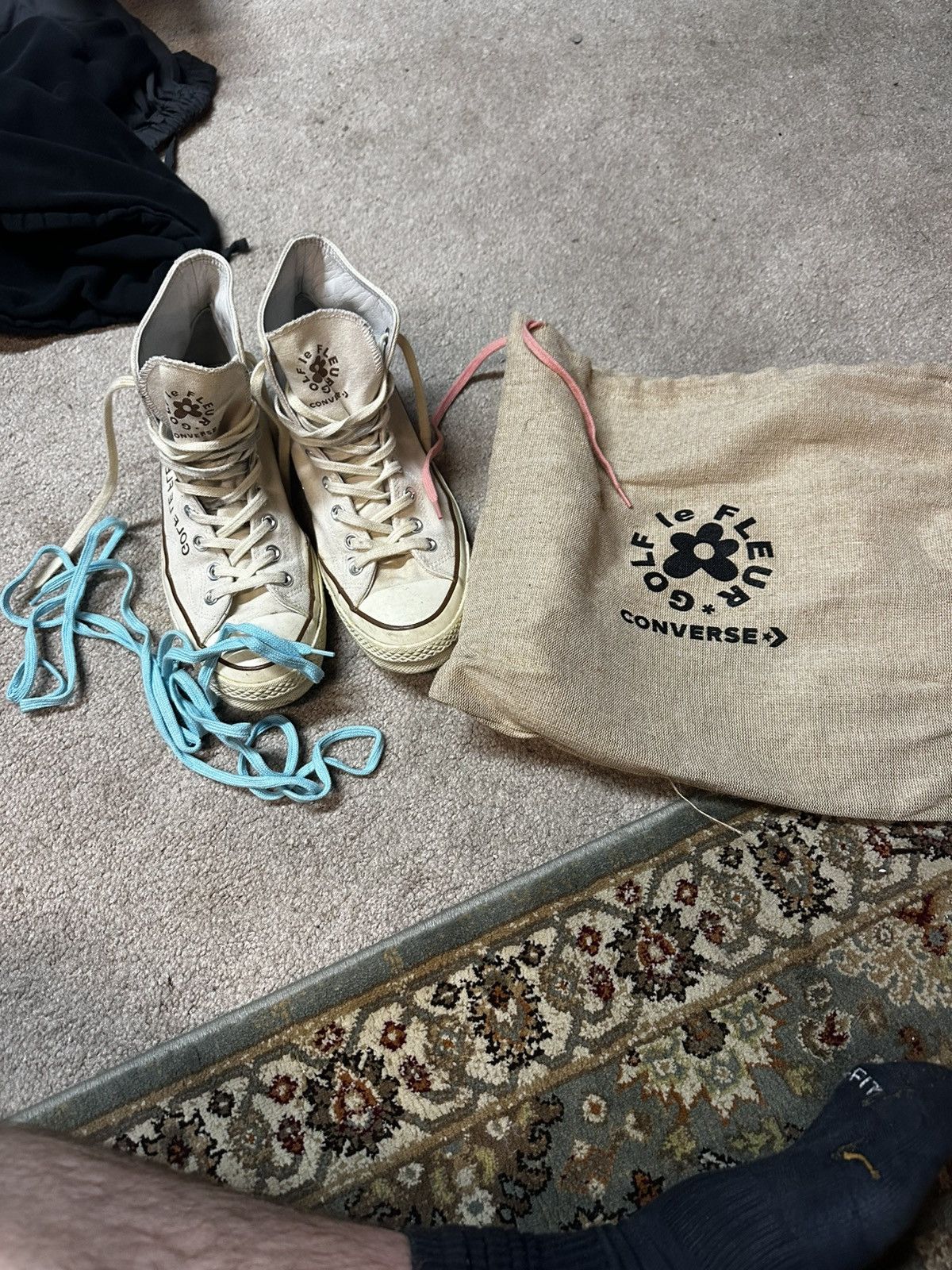 Converse × Golf le Fleur Golf Le fleur parchment chuck 70s Size 9.5 Size US 9.5 / EU 42-43 - 1 Thumbnail