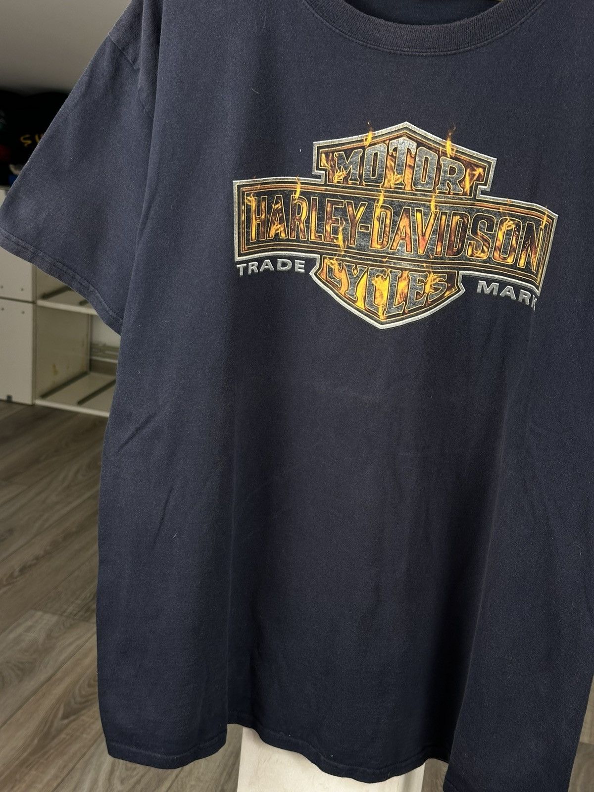 Vintage Vintage Harley Davidson Graphic Tee Size US XL / EU 56 / 4 - 5 Thumbnail