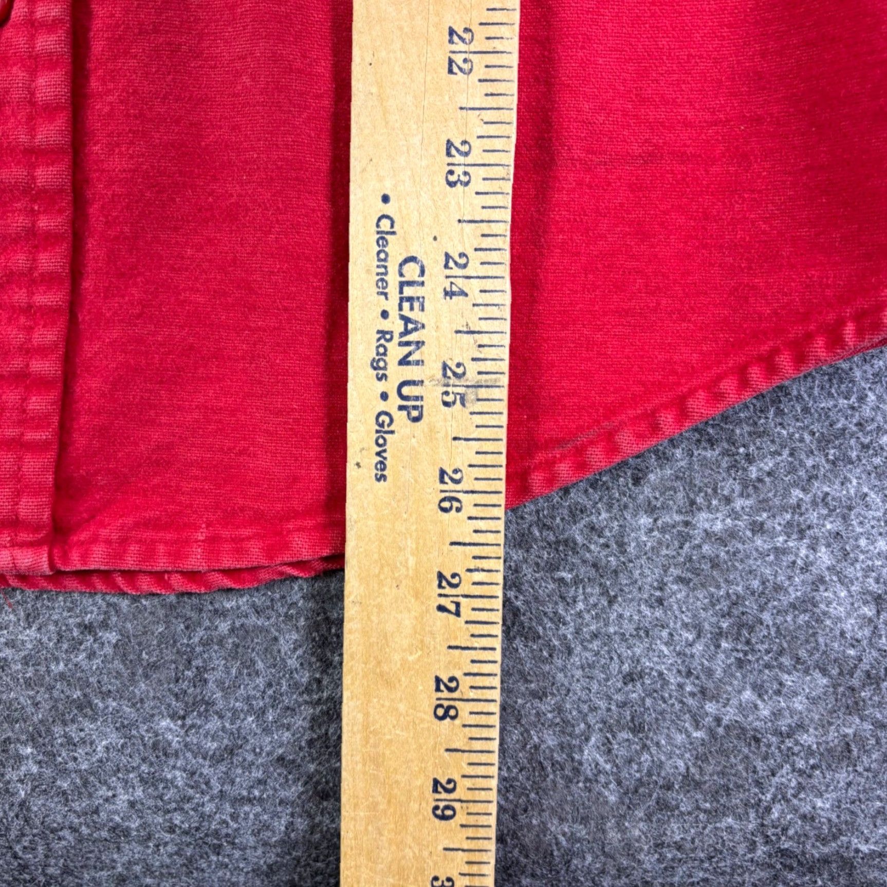 Doublet VINTAGE Five Brothers Red Long Sleeve Work Shirt Double Pocket Men M Size Medium M Vintage 1964 Workwear Casual Button-Up Cotton Sweater? Size US M / EU 48-50 / 2 - 5 Thumbnail