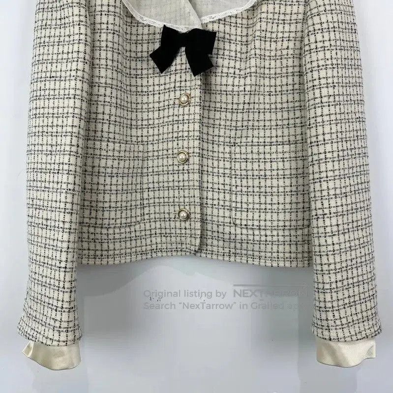 Miu Miu Miu Miu Wool Jacket with Bow Tie . Size M / US 6-8 / IT 42-44 - 4 Thumbnail