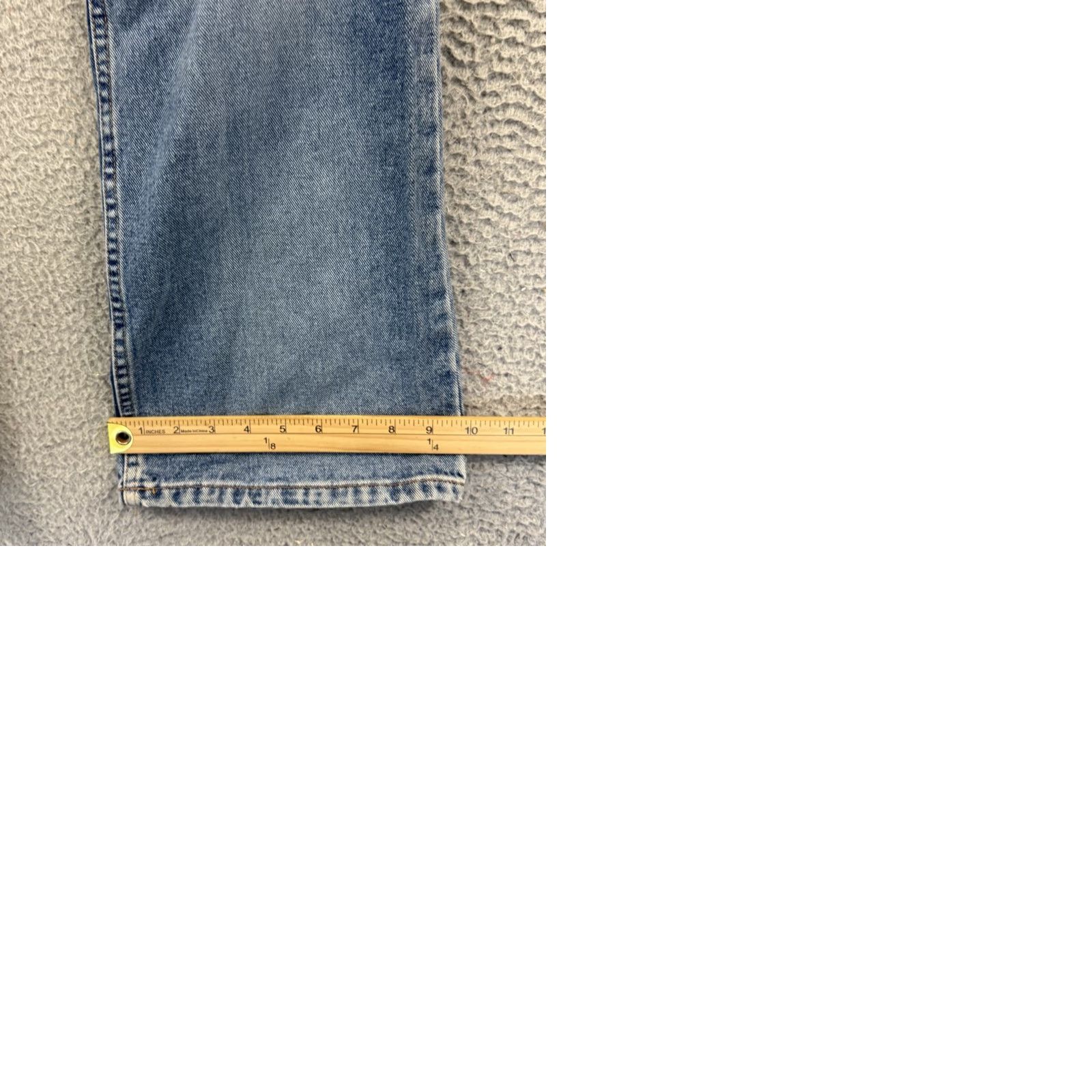 Vintage VINTAGE LEI Jeans Womens 9 Blue Light Wash Flare Leg Bootcut Denim Hipster Y2K Jeans Women 90s Bohemian Hipster Boys? Size 30" / US 8 / IT 44 - 9 Thumbnail