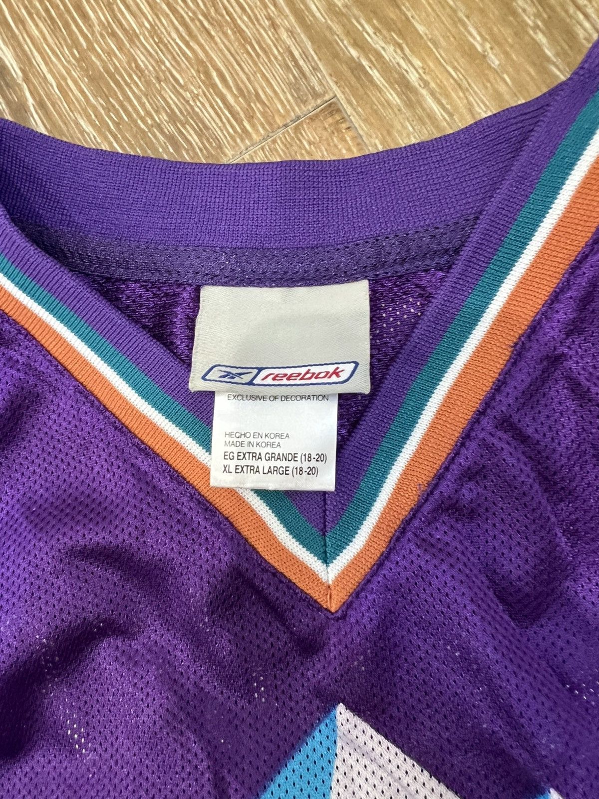 NBA × Reebok × Vintage YOUTH XL vintage reebok karl malone utah jazz jersey Size US S / EU 44-46 / 1 - 3 Thumbnail