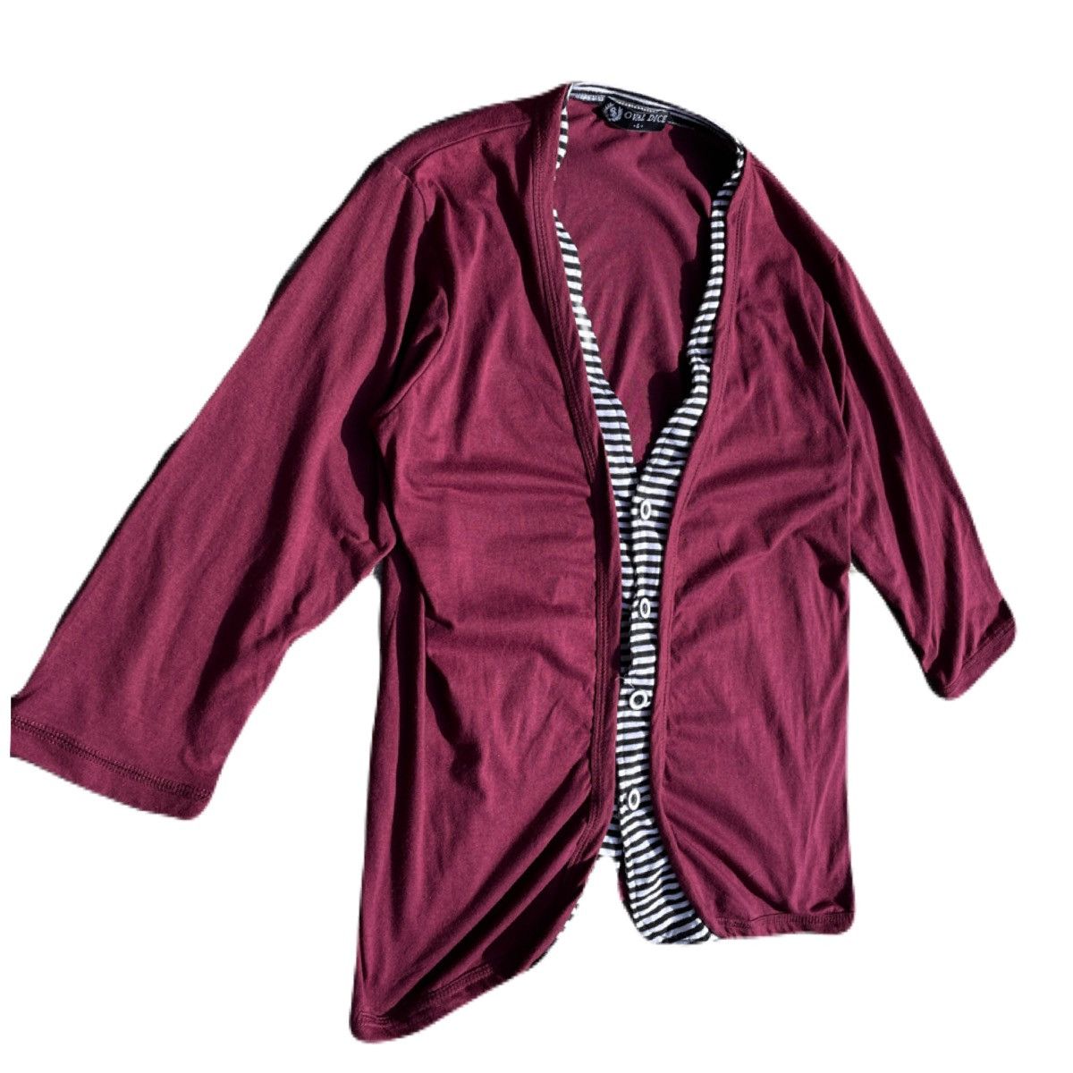 If Six Was Nine 2000s Japanese archive Vkei Layered 3/4 Sleeve Cardigan Y2K Size US S / EU 44-46 / 1 - 4 Thumbnail