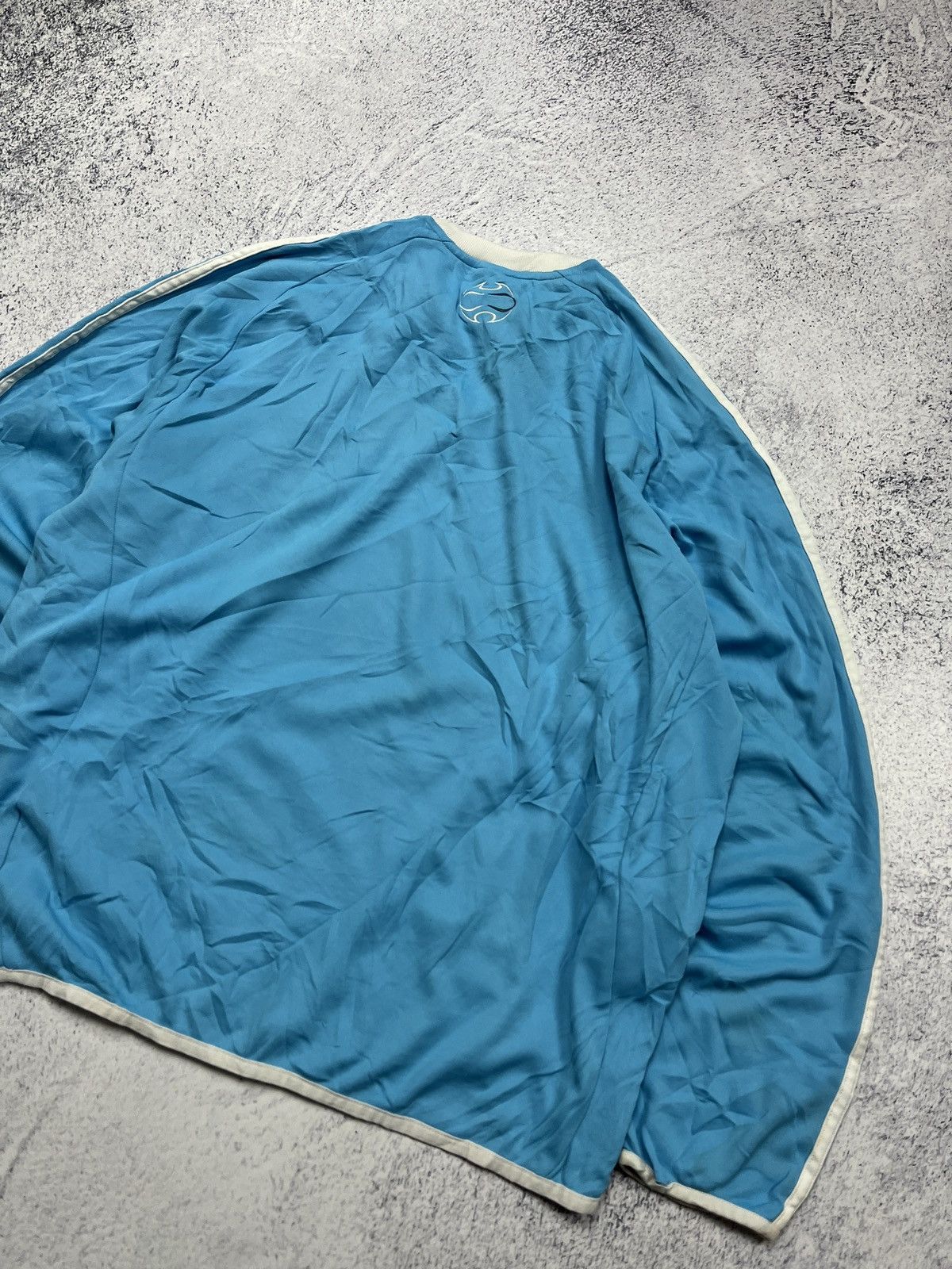 Adidas Adidas Olympique Marseille 00’s Blue Sweatshirt Blokecore Size US M / EU 48-50 / 2 - 17 Thumbnail