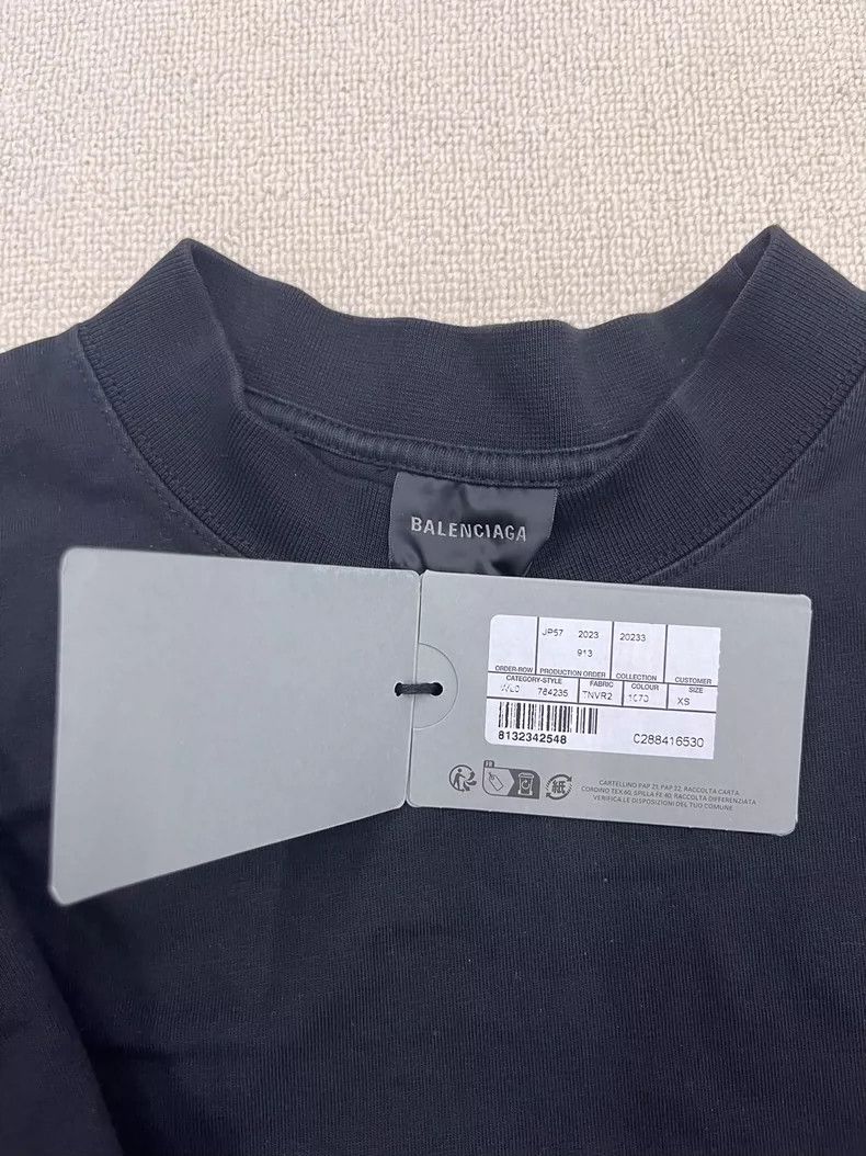 Balenciaga Balenciaga Logo monogrammed crewneck short sleeve T-shirt Size US XS / EU 42 / 0 - 5 Thumbnail
