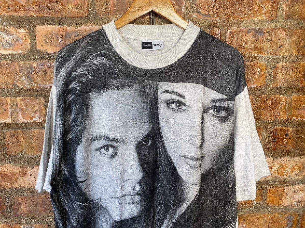 Japanese Brand × Vintage 1990s Virgin Voyage Japan Large photo print tee Size US XL / EU 56 / 4 - 3 Thumbnail