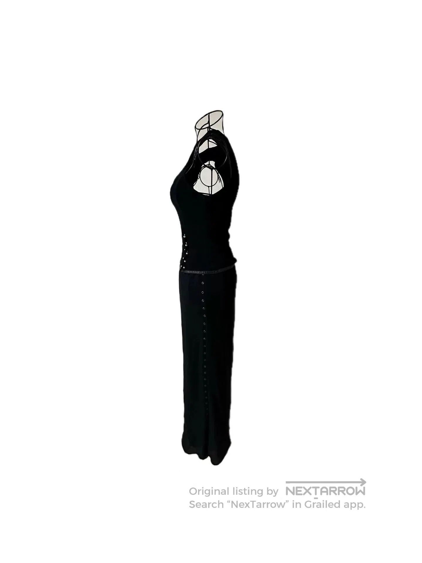 Blumarine Blumarine Sleeveless Diamond Detail Top. Size M / US 6-8 / IT 42-44 - 4 Thumbnail