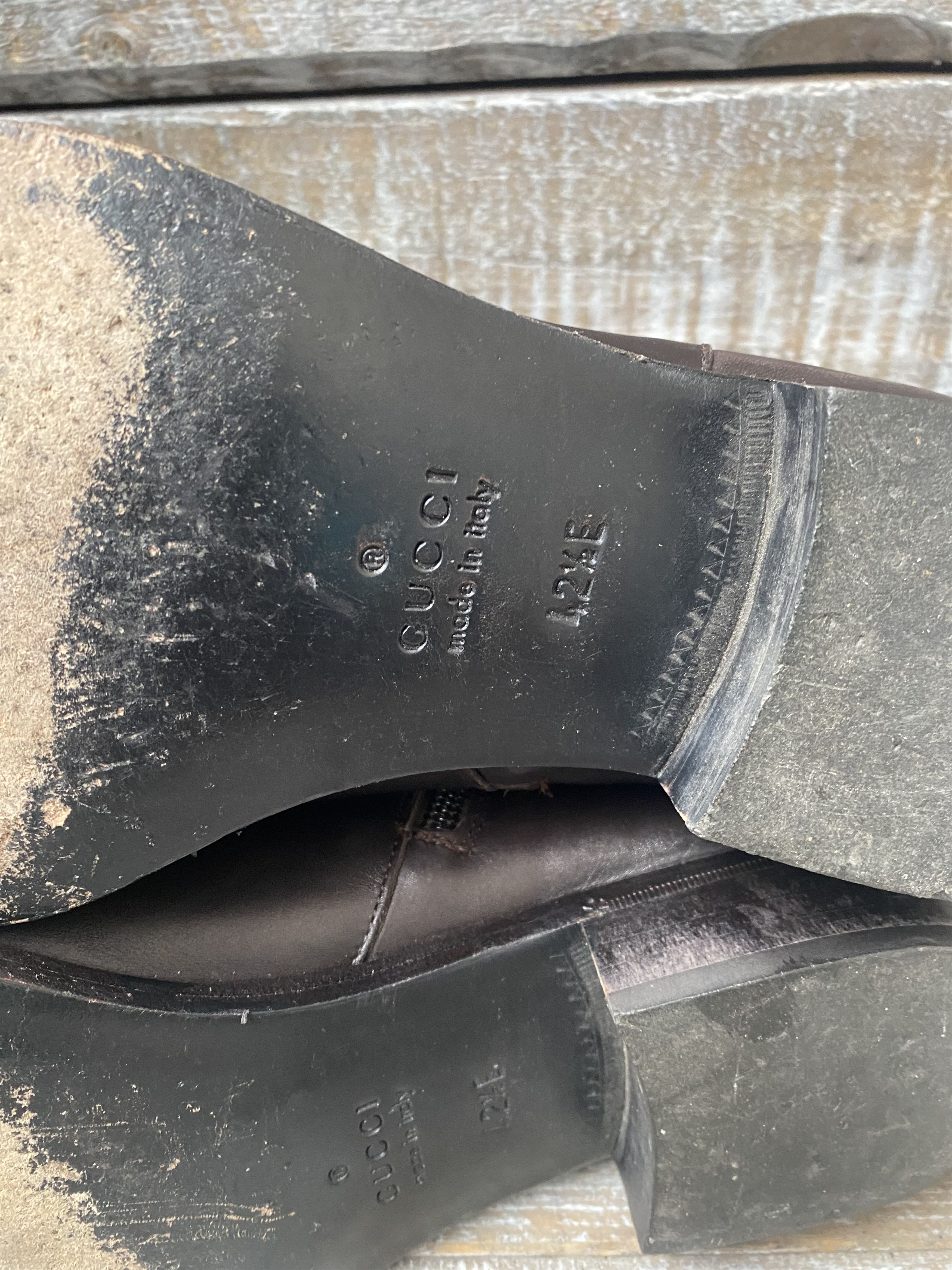 Gucci Gucci tomford era gg logo zipper boots sz42.5E Size US 9.5 / EU 42-43 - 11 Thumbnail