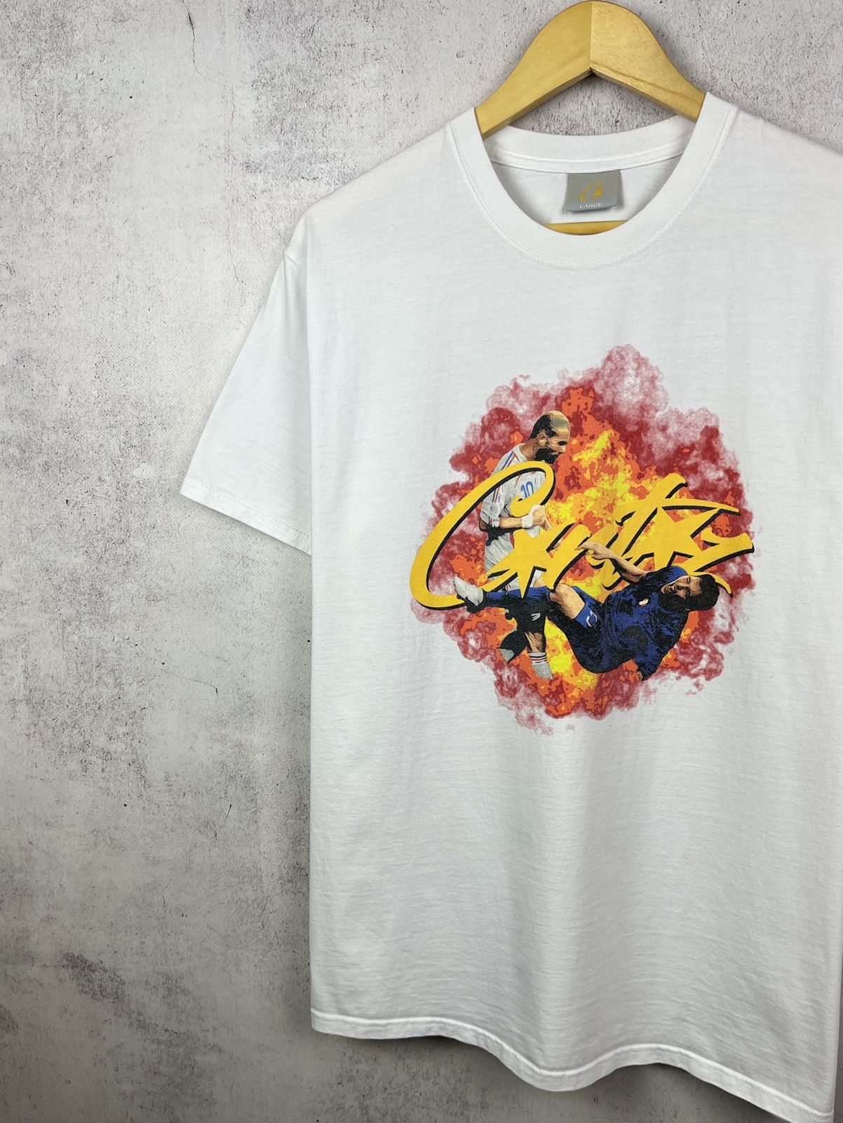 Corteiz Corteiz Zidane World Cup Headbutt T-Shirt Rare Rap Hype Y2K Size US L / EU 52-54 / 3 - 2 Thumbnail
