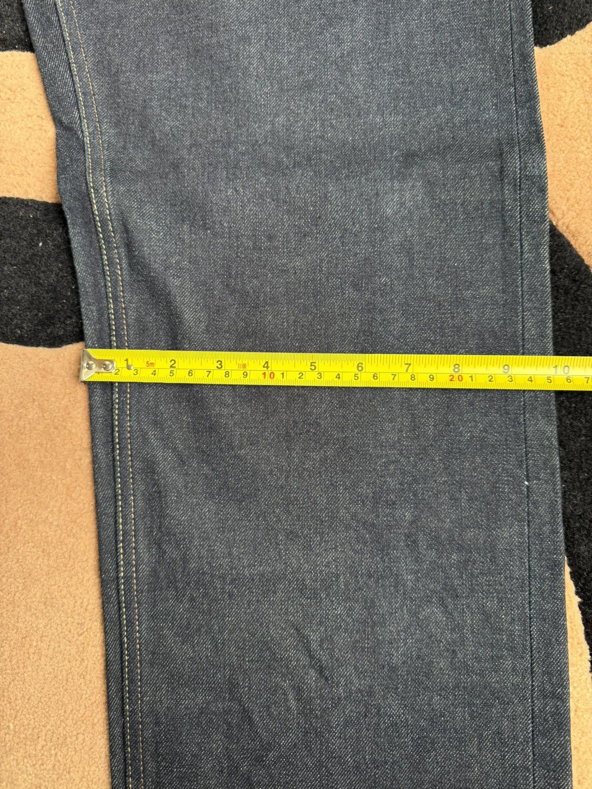 Evisu EVISU red daicock and white flower style jeans！size：36x34 Size US 36 / EU 52 - 12 Thumbnail