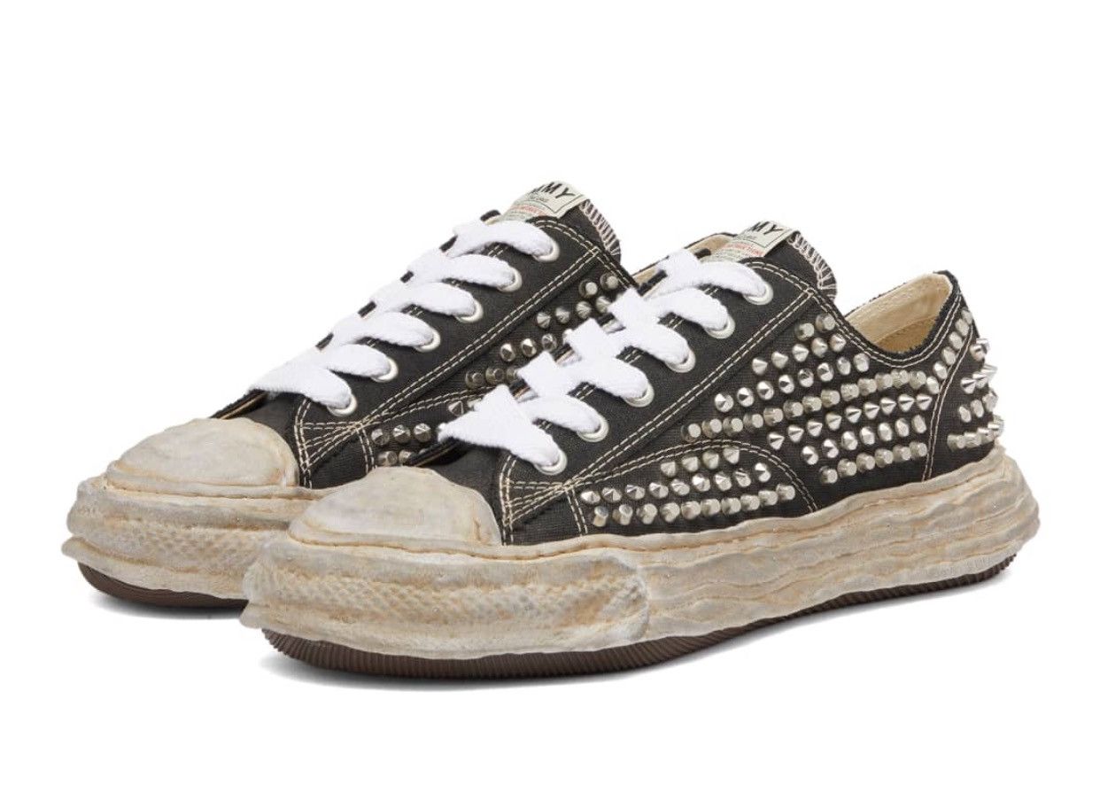 Maison MIHARA YASUHIRO Maison Miharayasuhiro Peterson original low studded sneakers Size US 9 / EU 42 - 2 Thumbnail