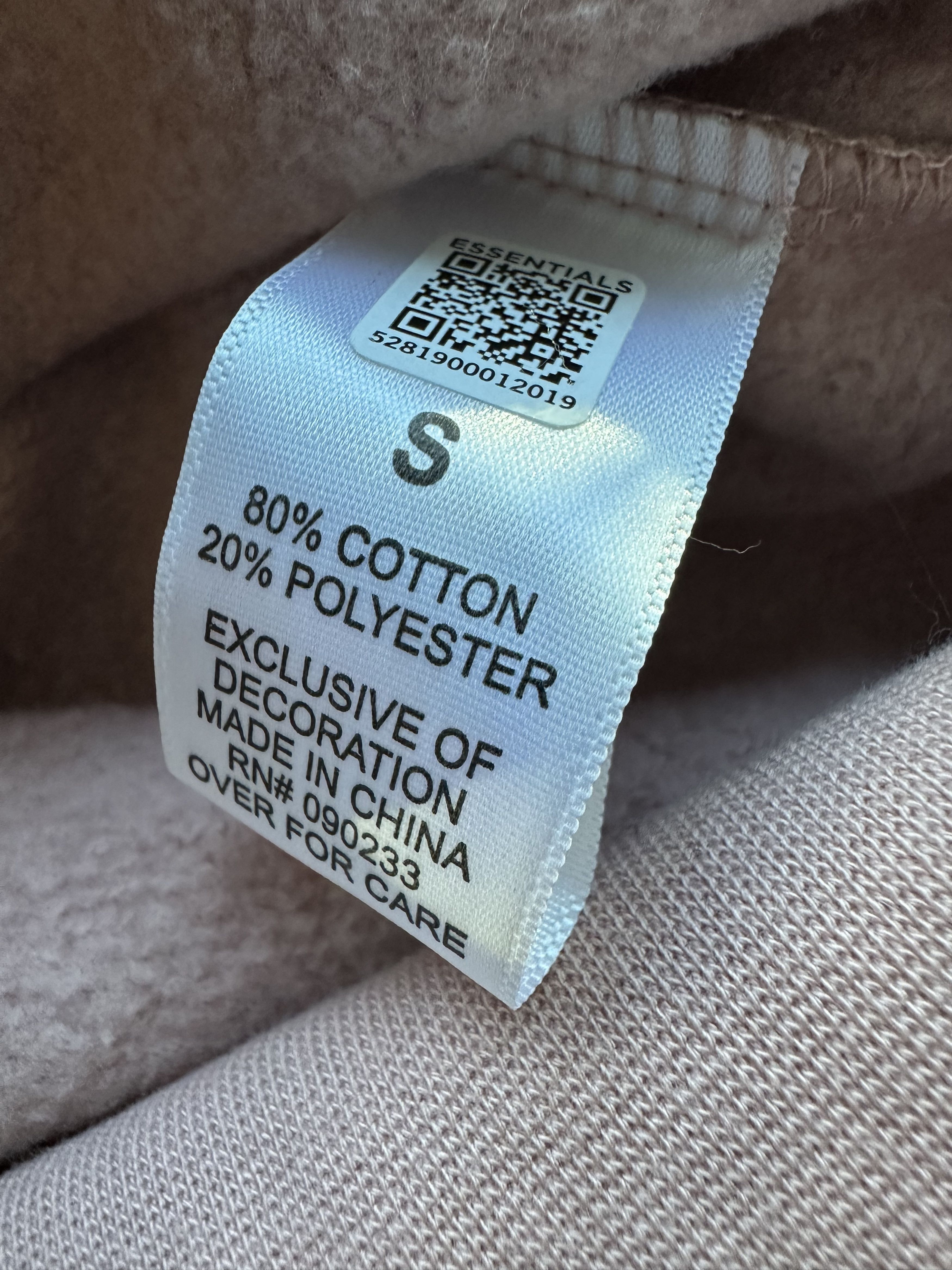 Essentials × Fear of God NEW FEAR OF GOD ESSENTIALS BLUSH HOODIE Size US S / EU 44-46 / 1 - 2 Thumbnail