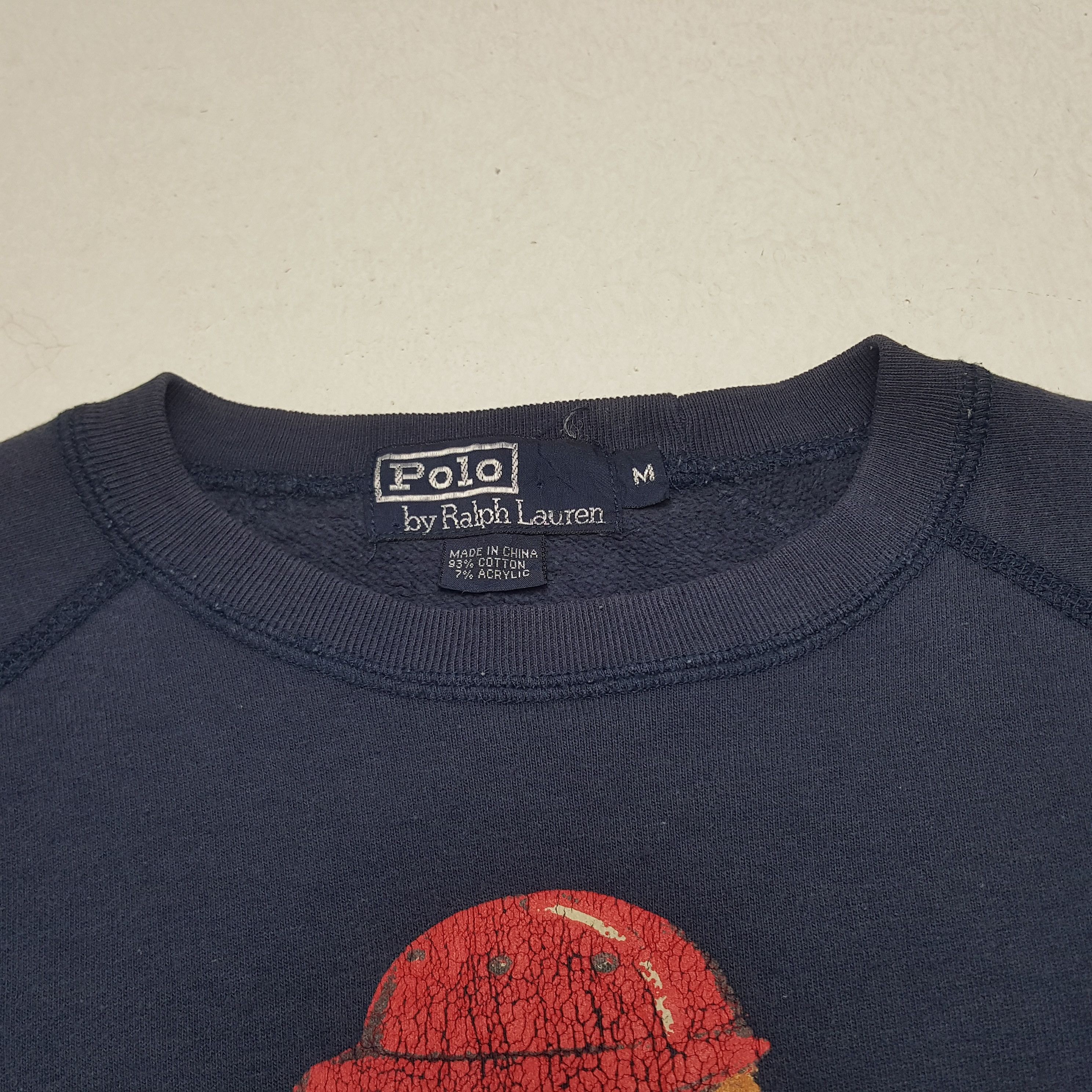 Polo Ralph Lauren × Vintage Vintage Polo by Bear Ralph Lauren Sweatshirt Size US M / EU 48-50 / 2 - 5 Thumbnail