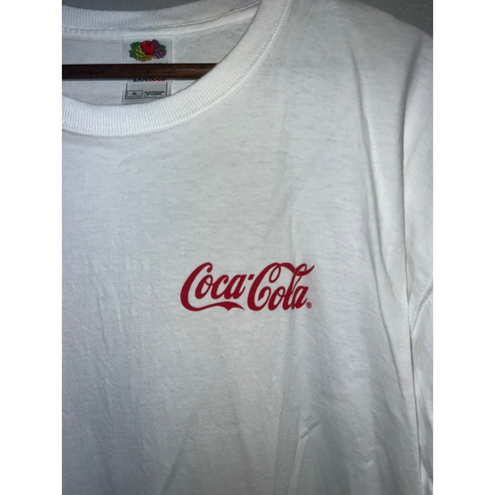 Fruit Of The Loom Vintage Pentathlon Shirt 2004 Pacaf Pac Five Coca Cola Coke Size US XL / EU 56 / 4 - 2 Thumbnail