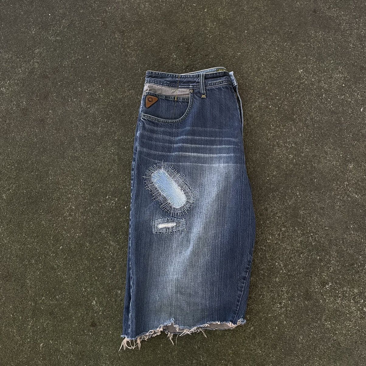 Akademiks × Vintage Akademiks Cut Patch Jorts Size US 40 / EU 56 - 2 Thumbnail
