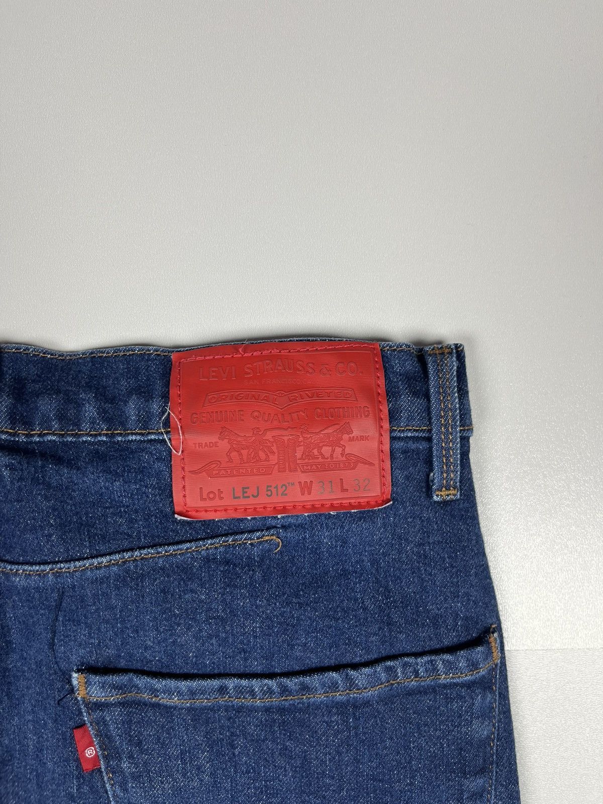 Levi's Levis Engineered Garments Distressed Jeans LEG RED 512 31/32 Size US 31 - 5 Thumbnail