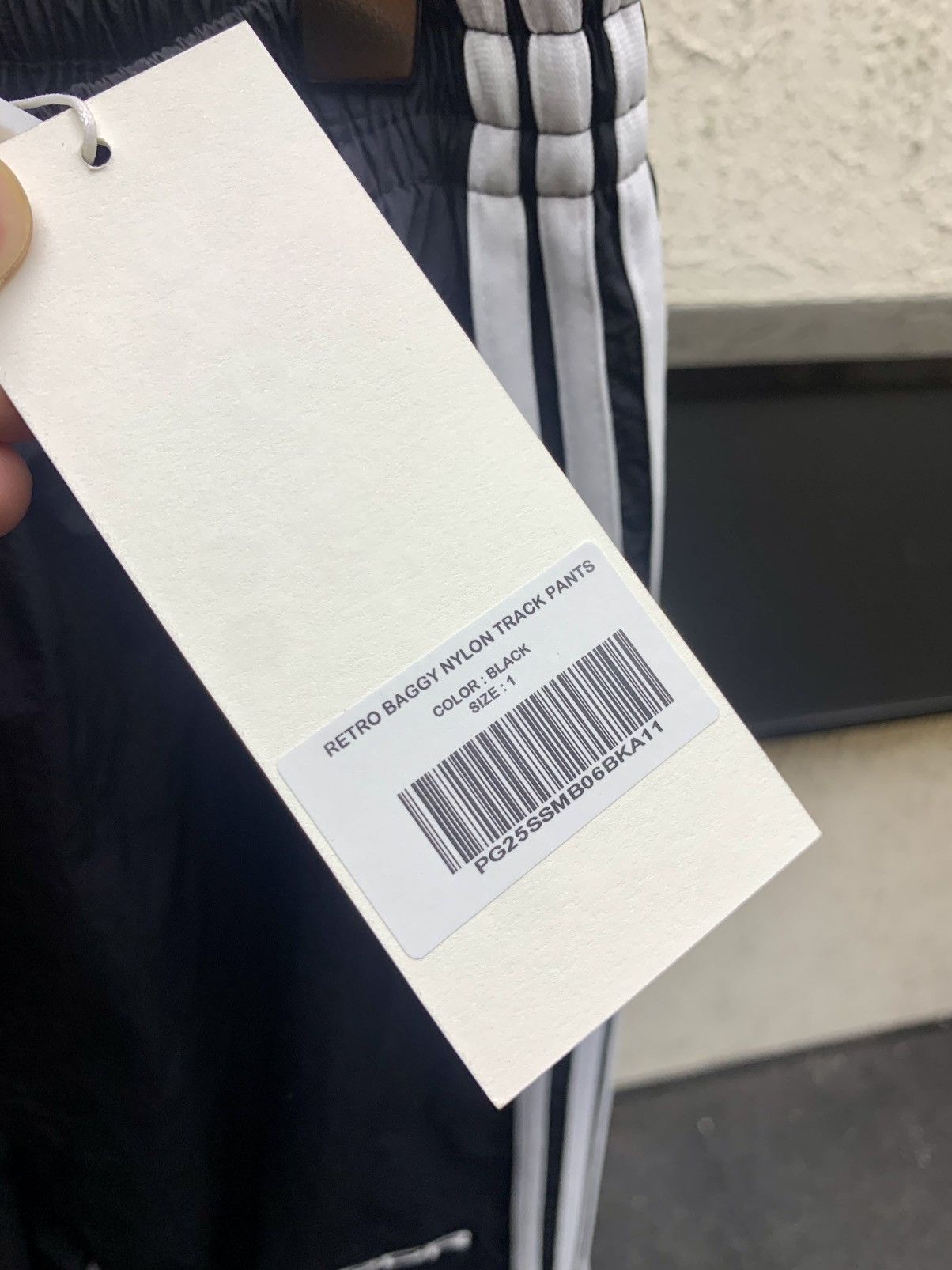 PROJECT GR RETRO BAGGY NYLON TRACK PANTS