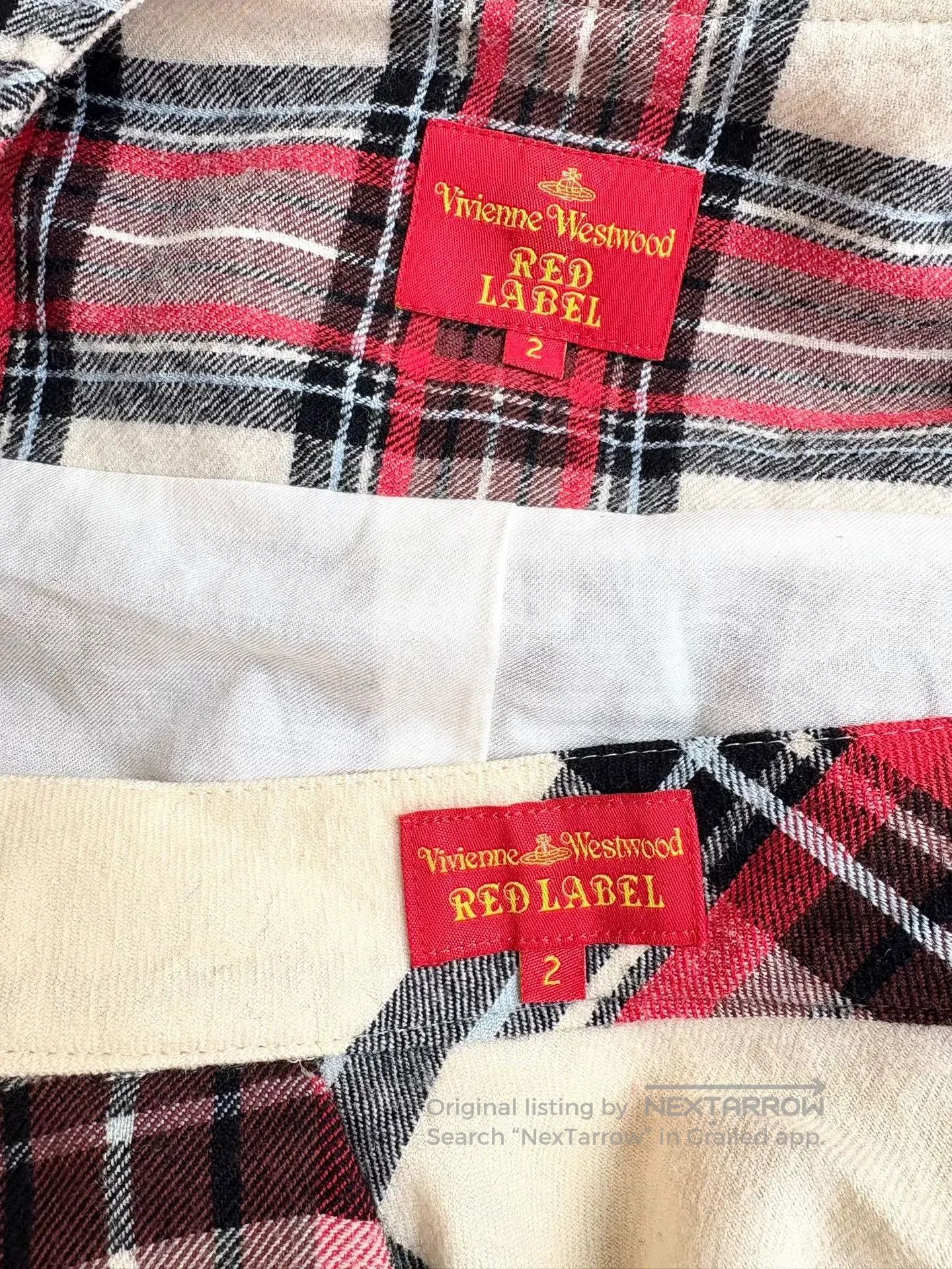 Vivienne Westwood vivienne westwood plaid suit with draped detail. Size M / US 6-8 / IT 42-44 - 6 Thumbnail