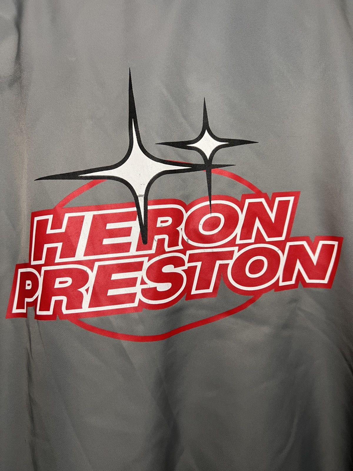 Heron Preston Heron Preston HP Sponsor Nylon Varsity Jacket Size Large Size US L / EU 52-54 / 3 - 2 Thumbnail