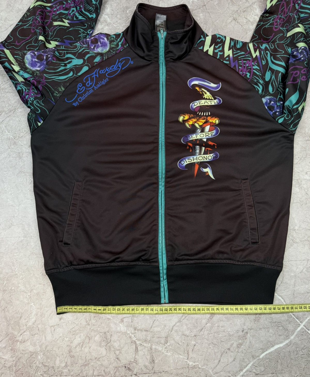 Ed Hardy Vintage Ed Hardy Track Jacket Size US M / EU 48-50 / 2 - 15 Thumbnail