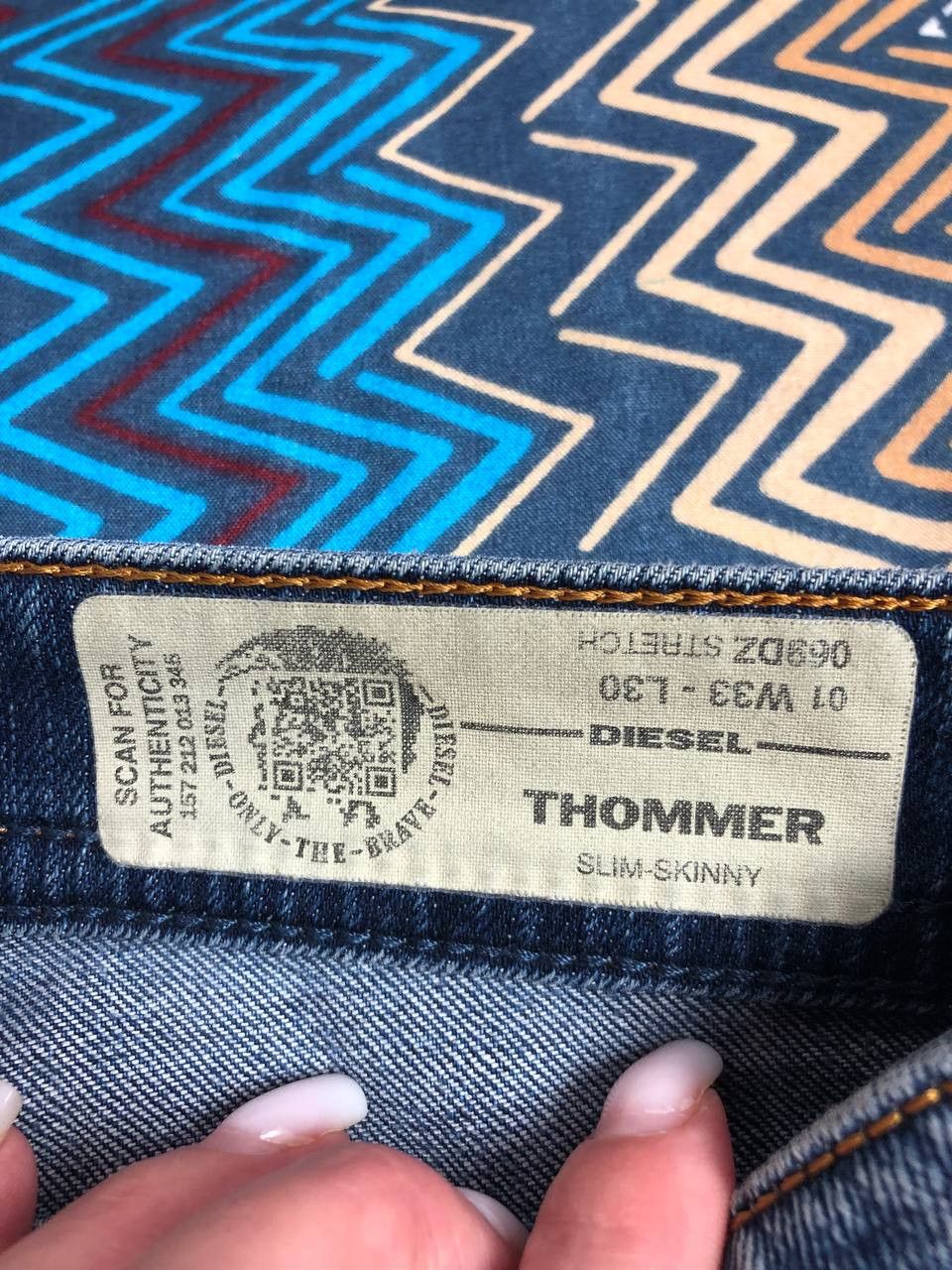 Diesel Industry THOMMER Regular Slim Straight Denim Jeans