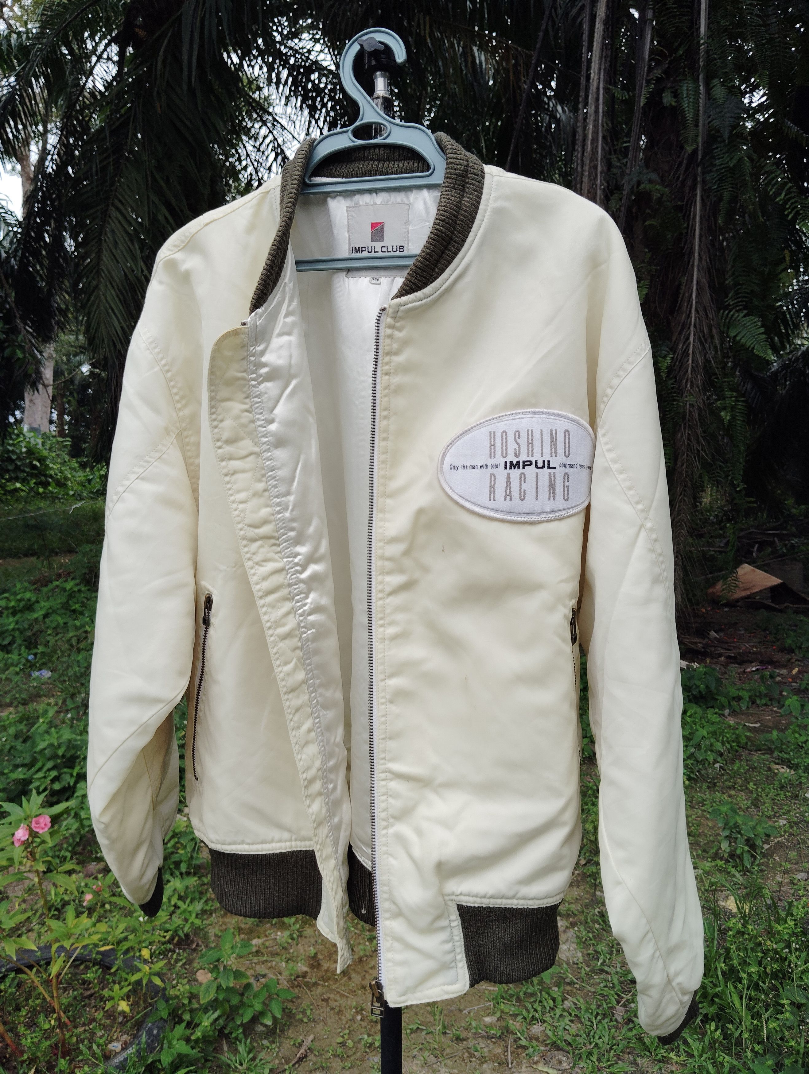 Vintage VINTAGE IMPULS RACING BOMBER JACKET Size US L / EU 52-54 / 3 - 1 Thumbnail