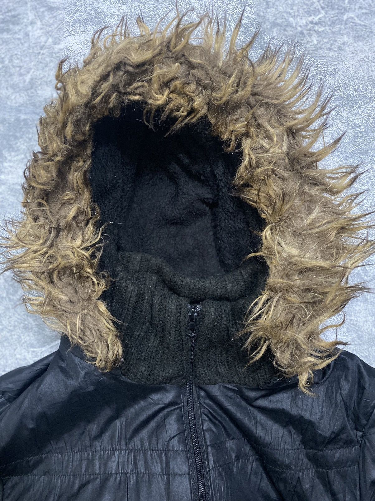 Japanese Brand Vintage Natural Works fur bomber Size US L / EU 52-54 / 3 - 2 Thumbnail
