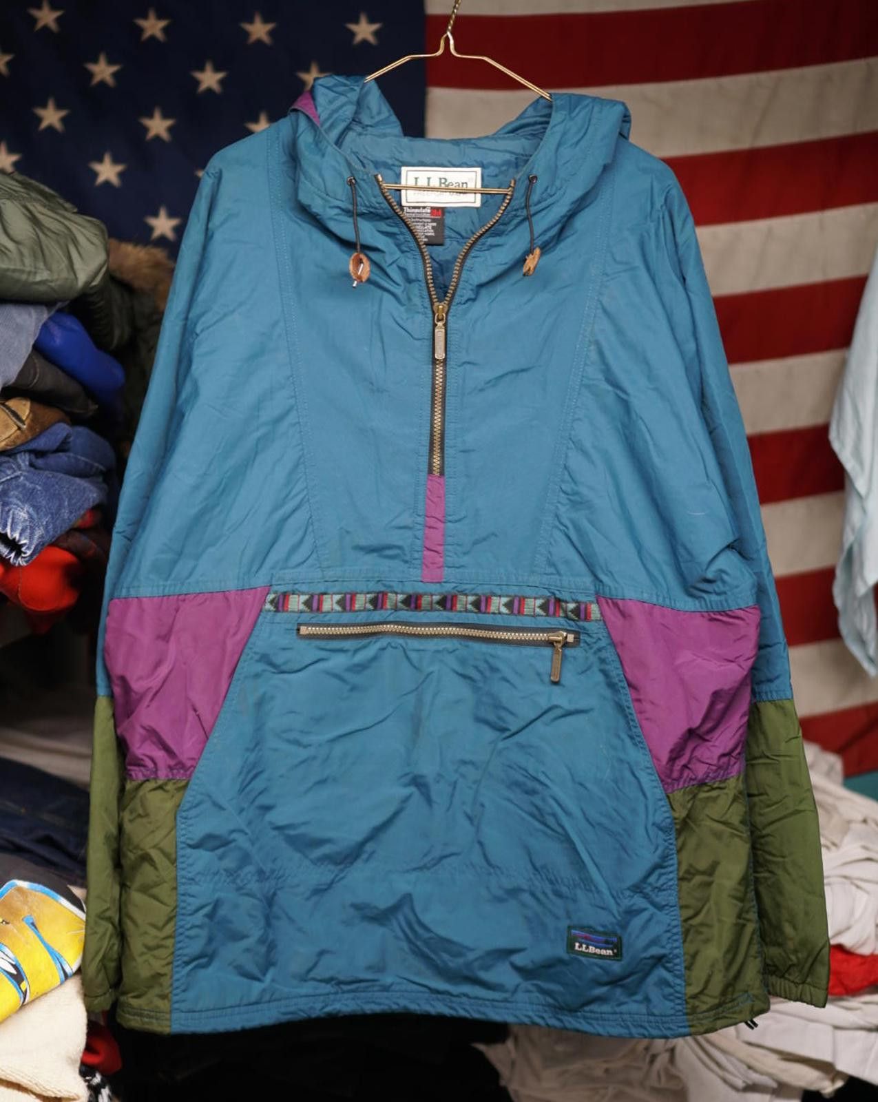 Other L.L.Bean Men's Windbreaker Jacket Size US L / EU 52-54 / 3 - 1 Thumbnail