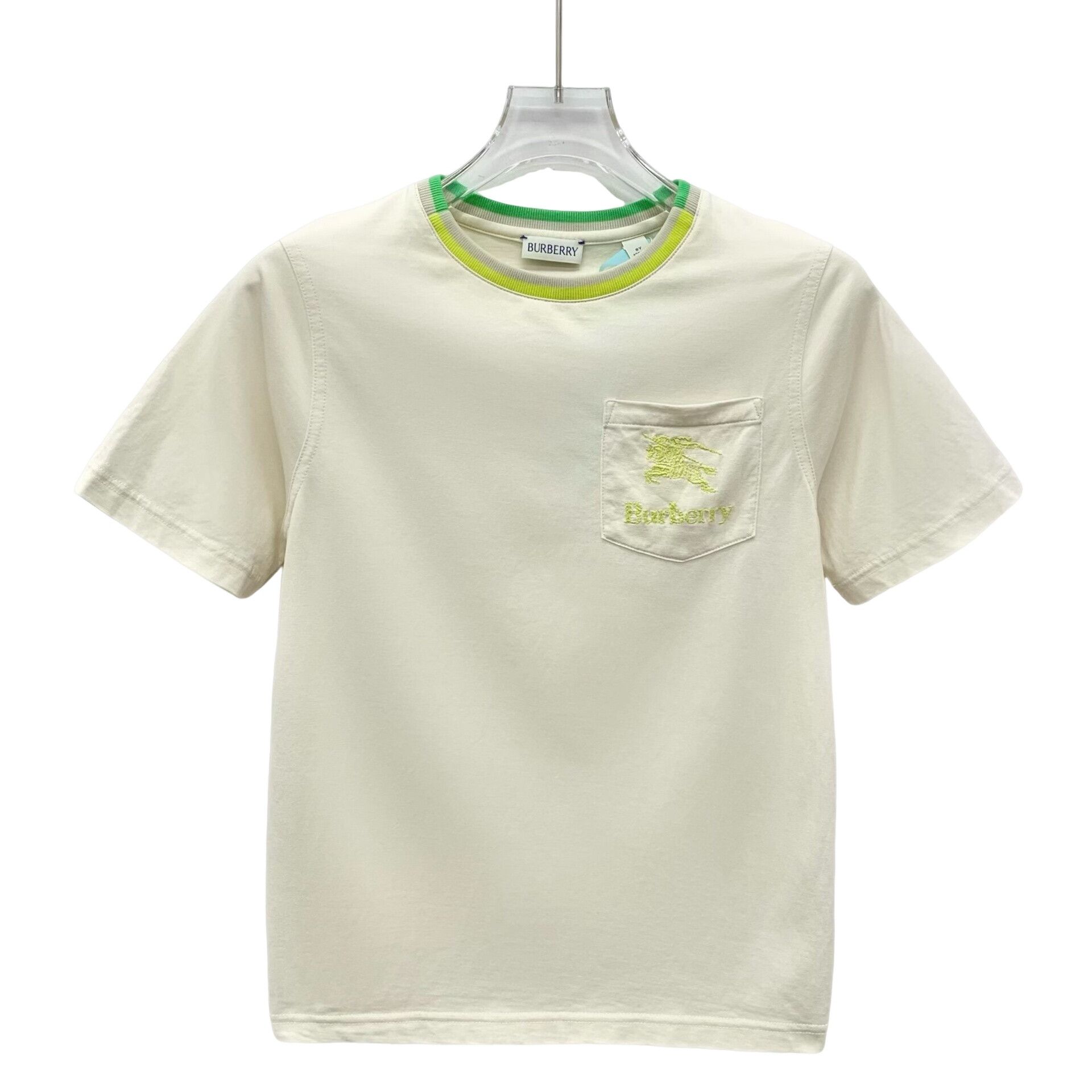 Burberry Burberry Neon EKD Pocket T-Shirt 8Y Size US XXS / EU 40 - 1 Thumbnail