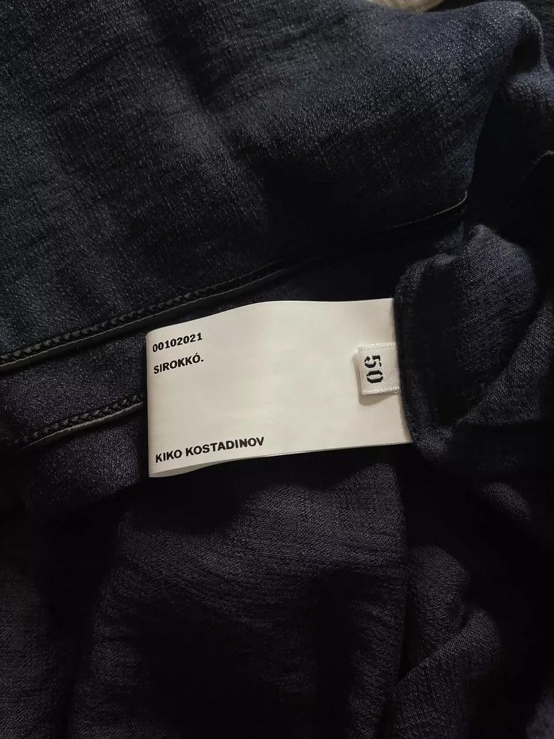Kiko Kostadinov Kiko Kostadinov Size OSIsaac Double Layer Shirt Size US S / EU 44-46 / 1 - 7 Thumbnail