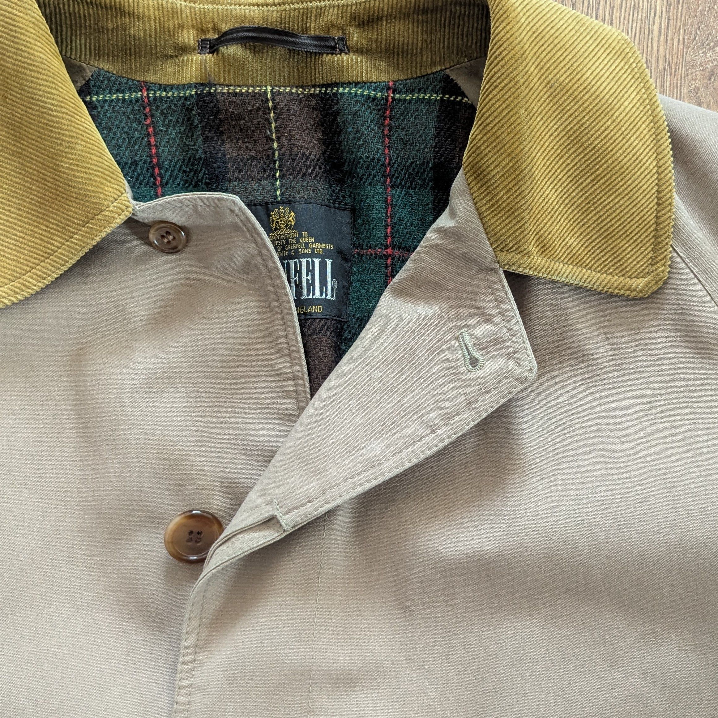 Grenfell Grenfell Made In England Men's Coat Size L Beige Very Rare Size US L / EU 52-54 / 3 - 13 Thumbnail