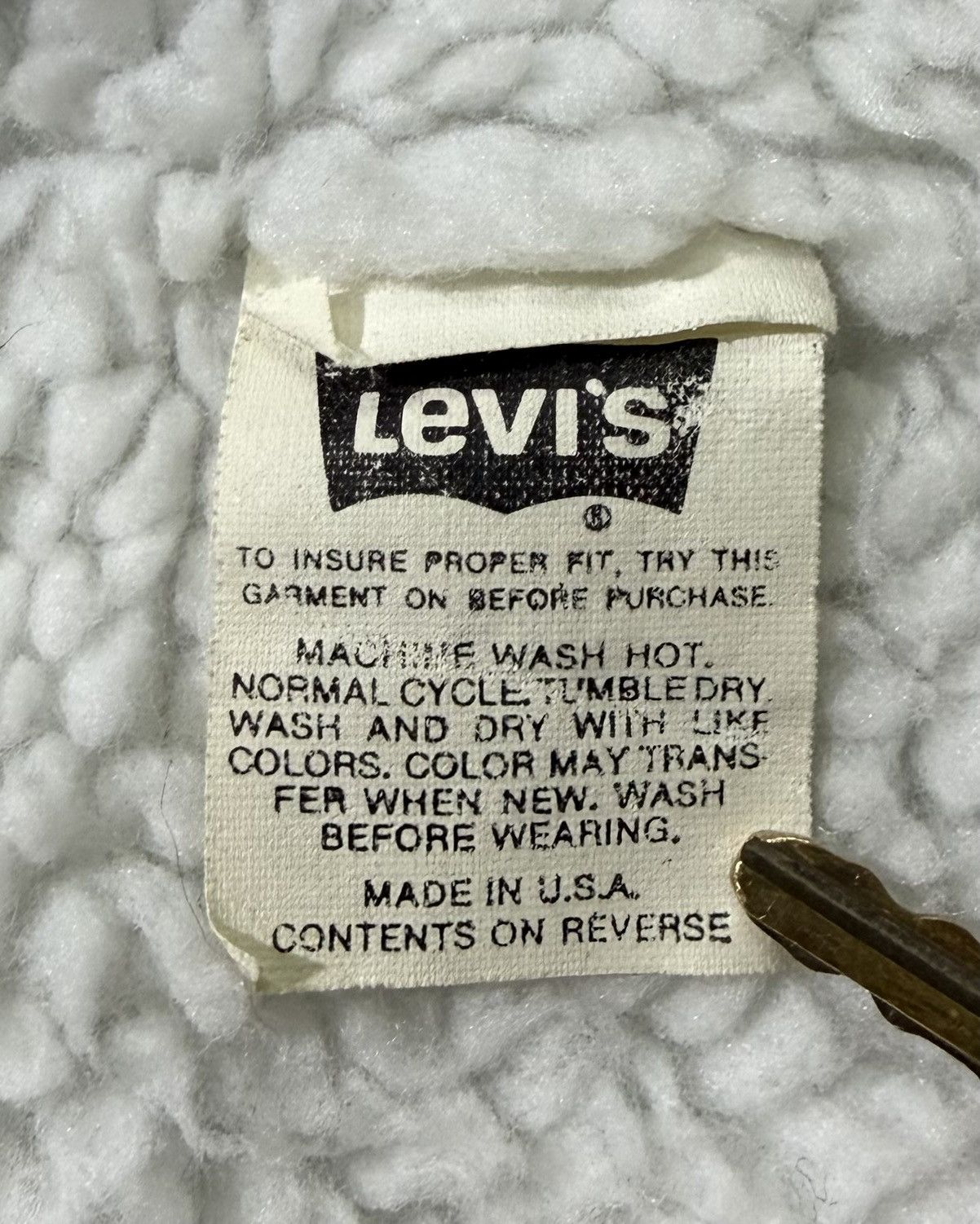Levi's Levi’s Sherpa Lined Denim Jacket Size US XXL / EU 58 / 5 - 4 Thumbnail