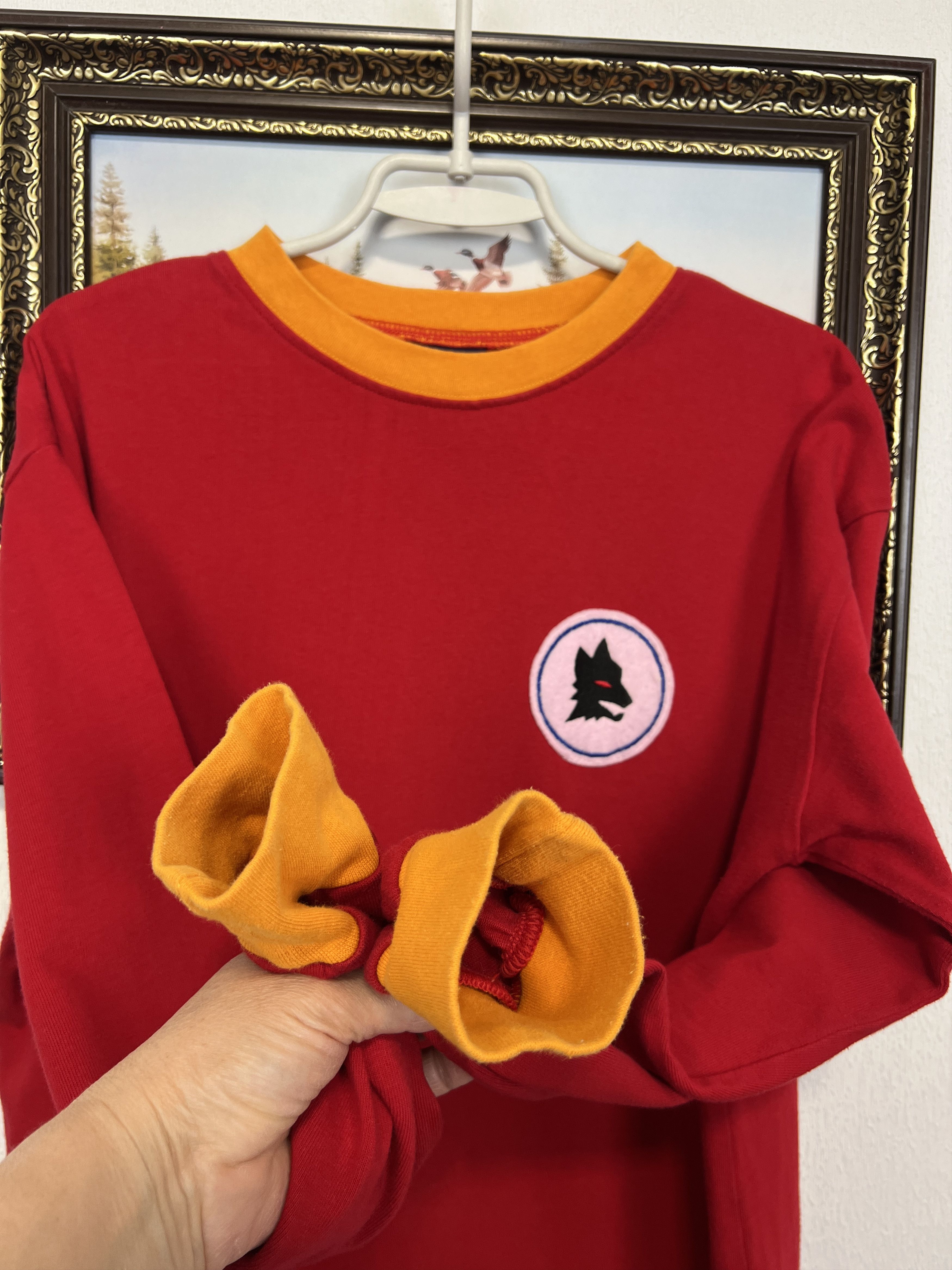 Toffs Roma Home football shirt Replica Long Sleeve Maglia Jersey Size US M / EU 48-50 / 2 - 4 Thumbnail