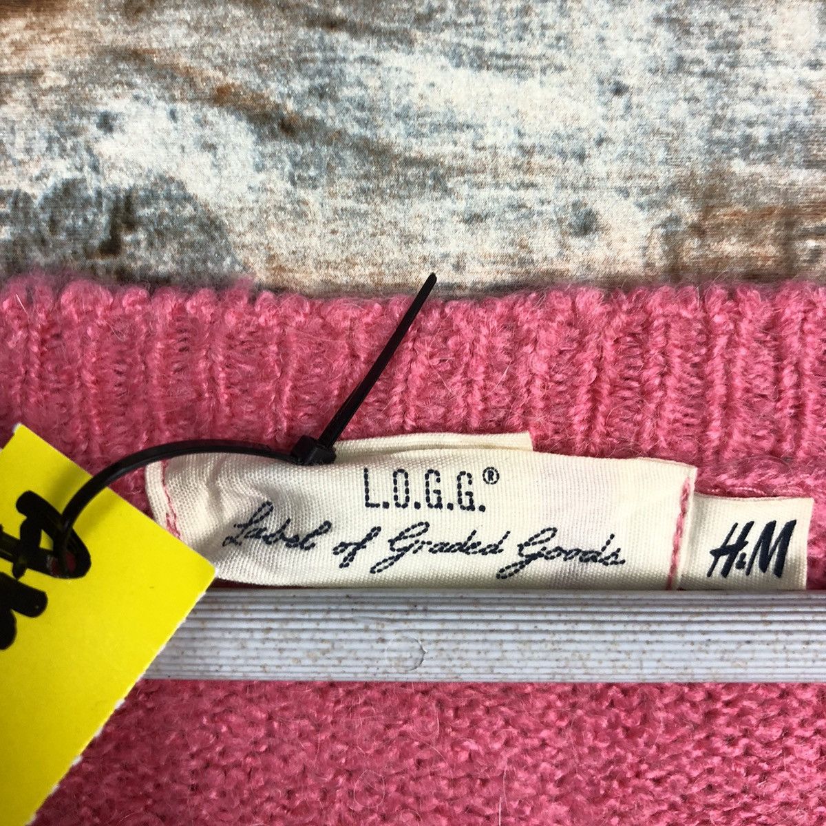 Homespun Knitwear × Japanese Brand H&M Pink Knitwear #A1845 Size L / US 10 / IT 46 - 10 Thumbnail