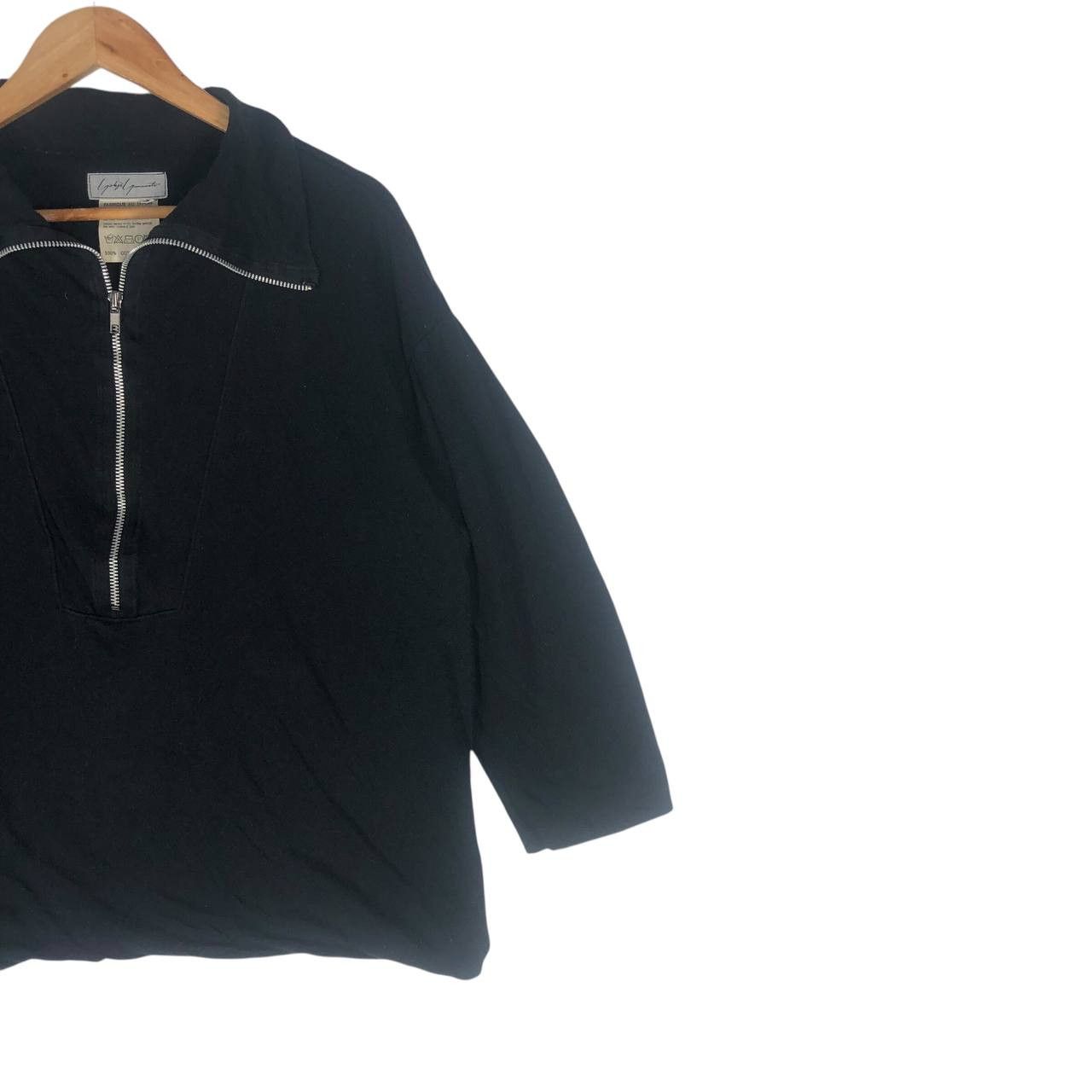 Yohji Yamamoto Yohji Yamamoto Half Zipper Pullover Size US M / EU 48-50 / 2 - 4 Thumbnail