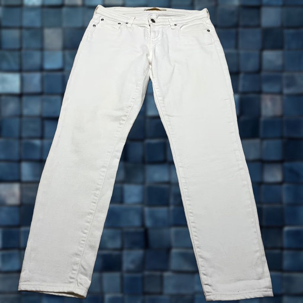 Denime BIG STAR Jeans Women Skinny Mid Rise Light Wash White 28 Inseam 26 Inseam Stretch Cotton Denim Baggy? (Wait) Size 28" / US 6 / IT 42 - 1 Thumbnail