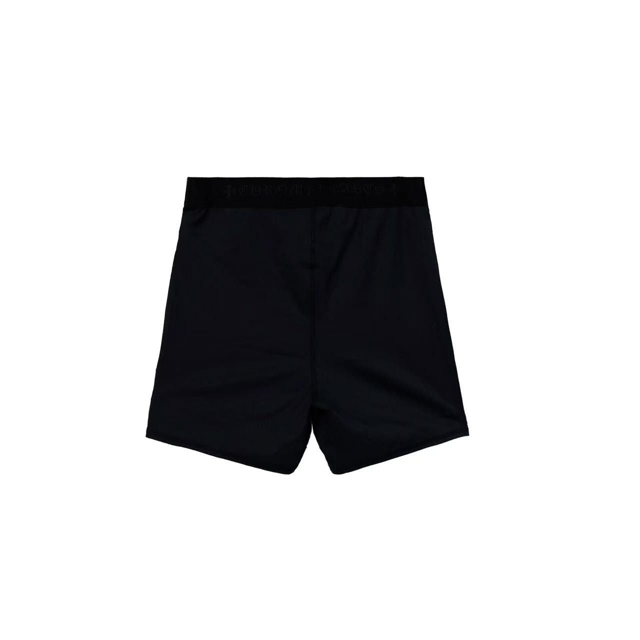 Chrome Hearts Chrome Hearts Black CH Logo Yoga Wear Sports Shorts Size 26" / US 2 / IT 38 - 2 Thumbnail