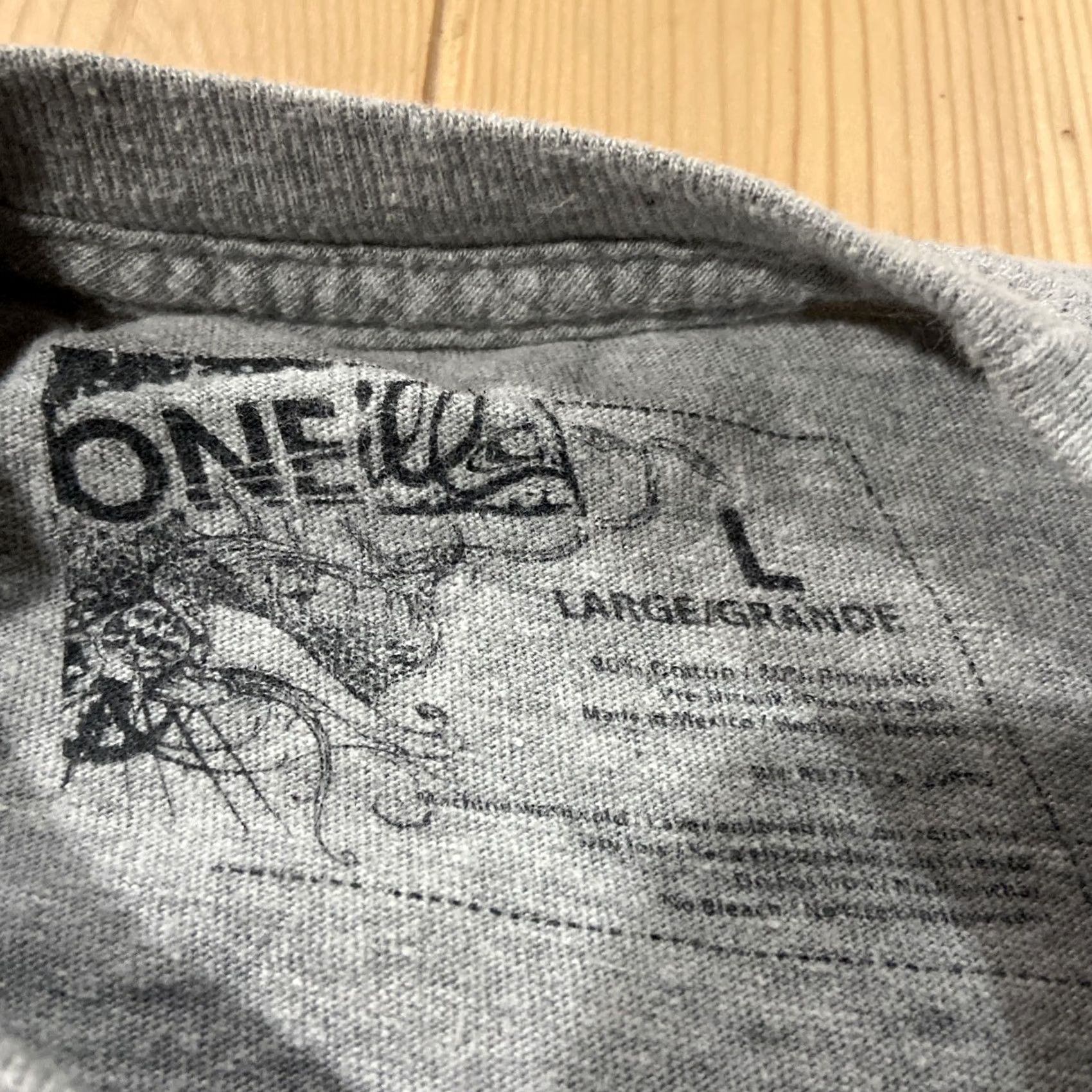 O'Neill Y2K O’neill Surf Wear Gray Grunge Large Graphic Shirt Mens L Gray Grunge 90s Size US L / EU 52-54 / 3 - 2 Thumbnail