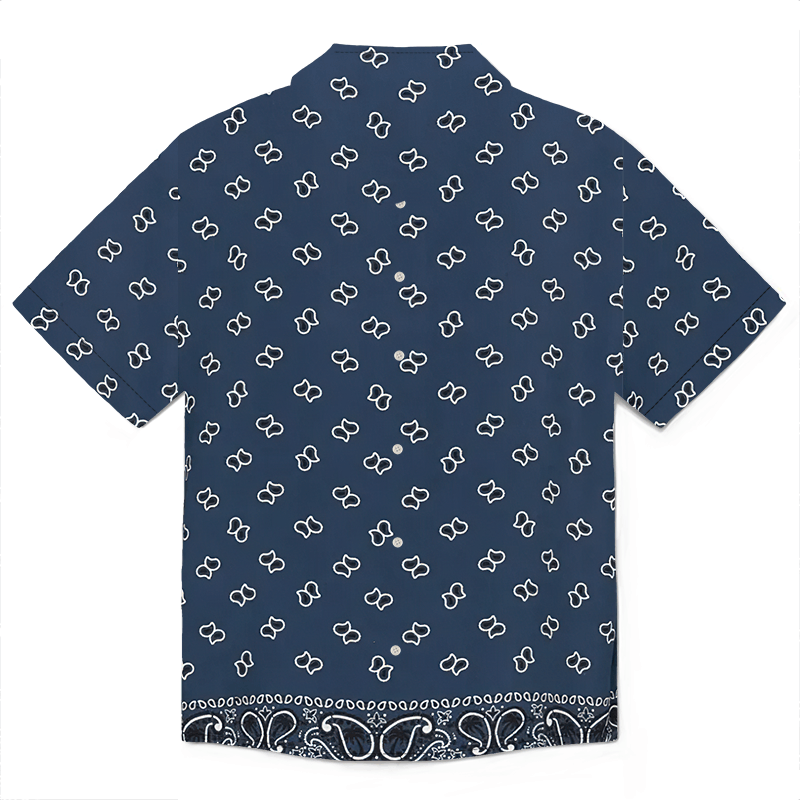 The Unbranded Brand × Vintage Palm Angels paisley-print bowling shirt Size US M / EU 48-50 / 2 - 6 Thumbnail